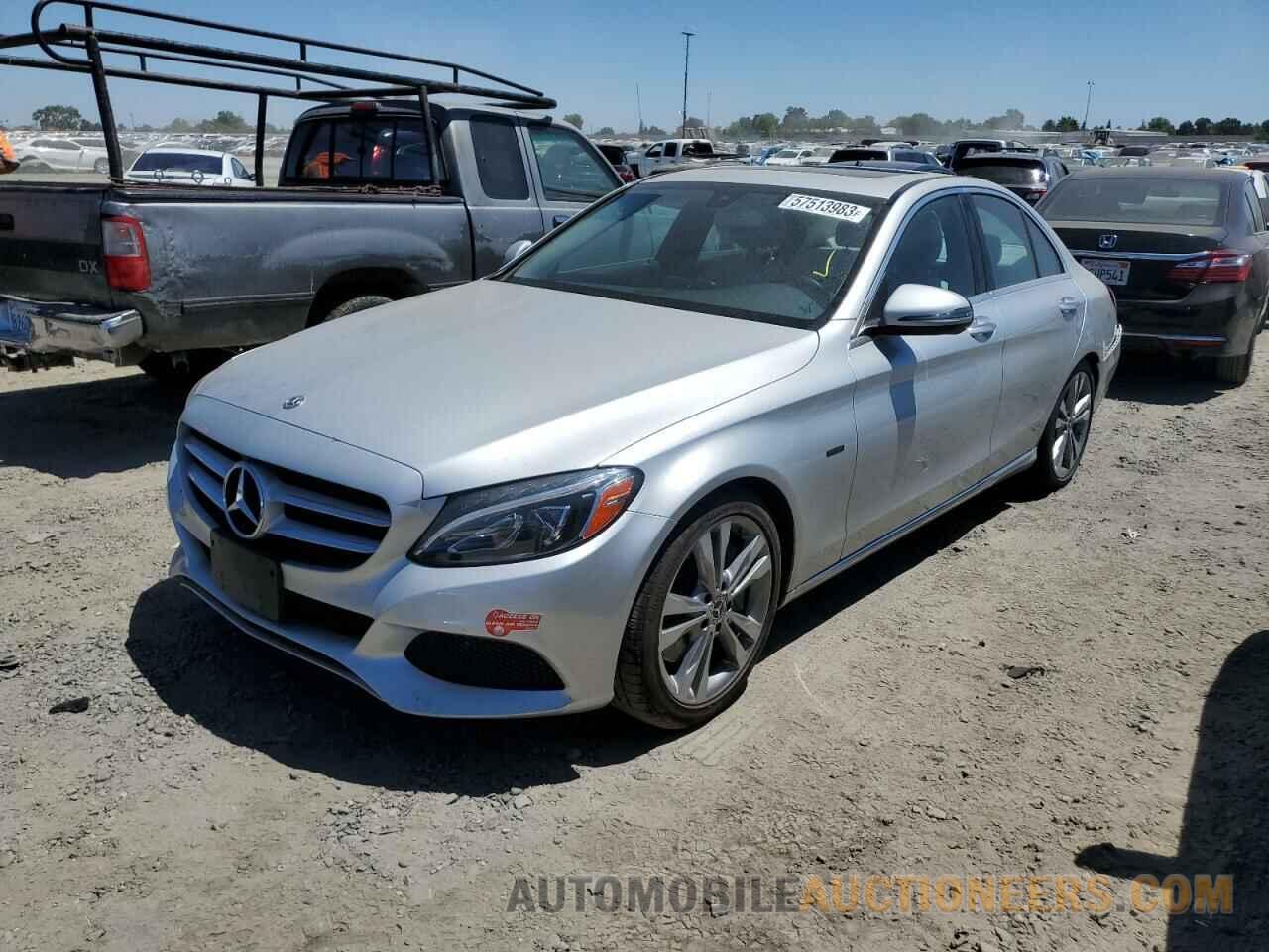 55SWF4HB5JU260529 MERCEDES-BENZ C-CLASS 2018