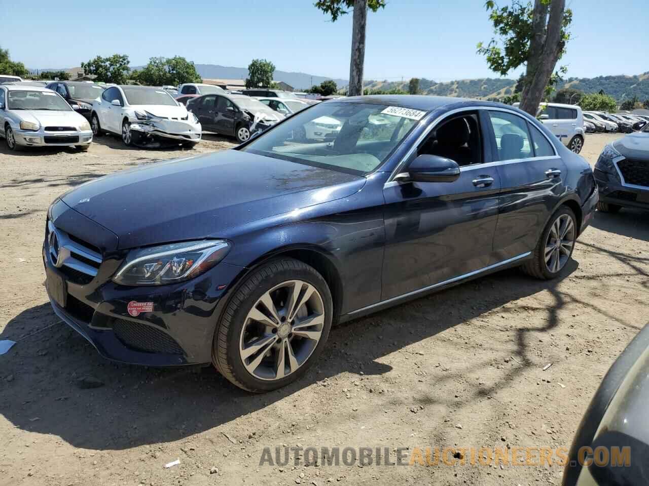 55SWF4HB8GU152012 MERCEDES-BENZ C-CLASS 2016