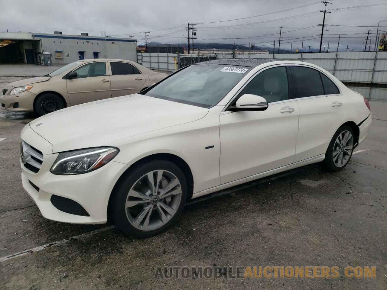 55SWF4HB8JU270424 MERCEDES-BENZ C-CLASS 2018