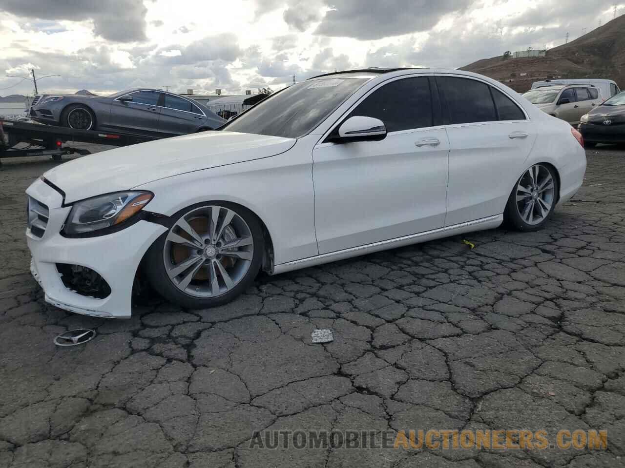 55SWF4HB9GU165741 MERCEDES-BENZ C-CLASS 2016