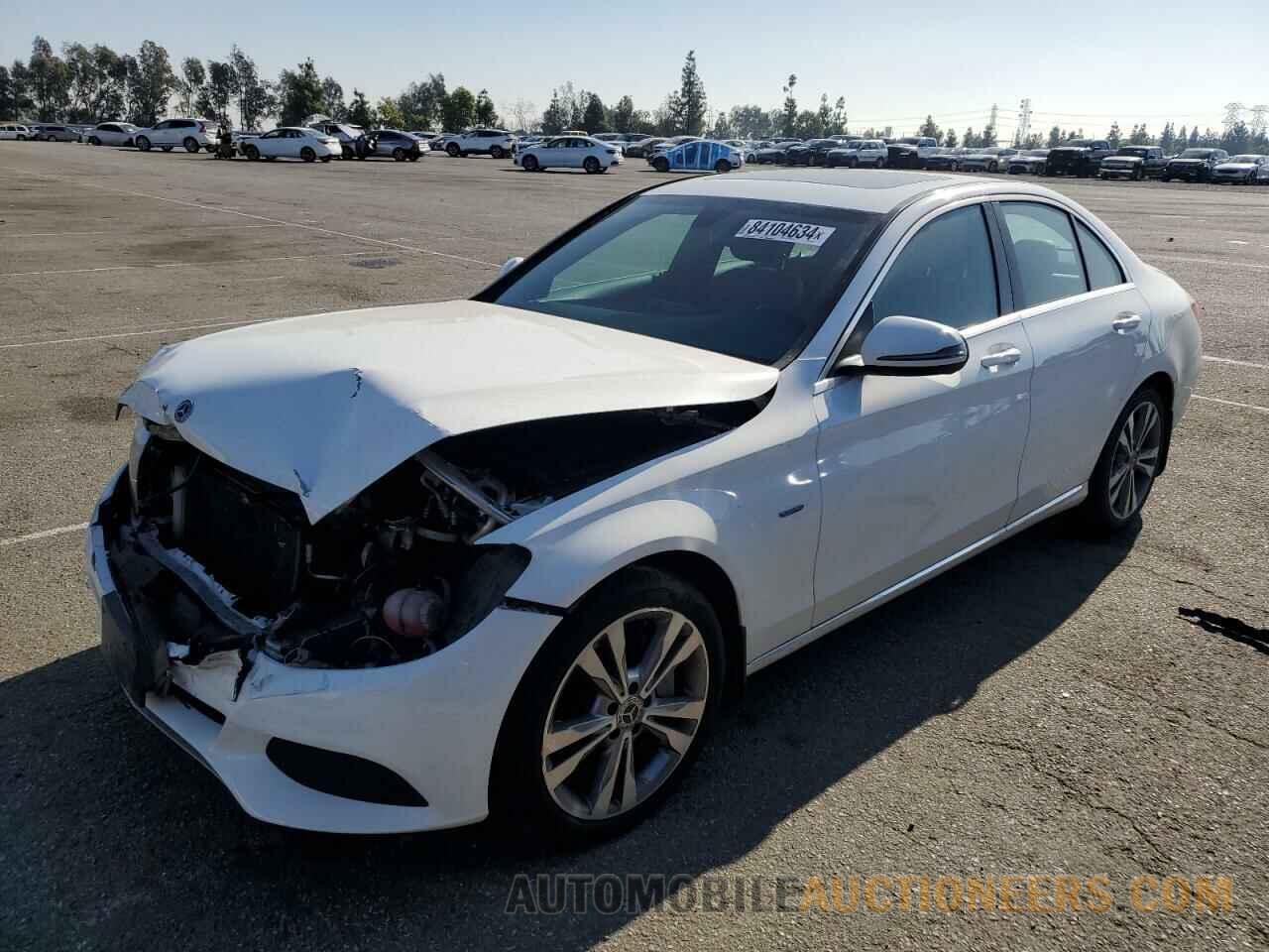 55SWF4HB9JU244771 MERCEDES-BENZ C-CLASS 2018