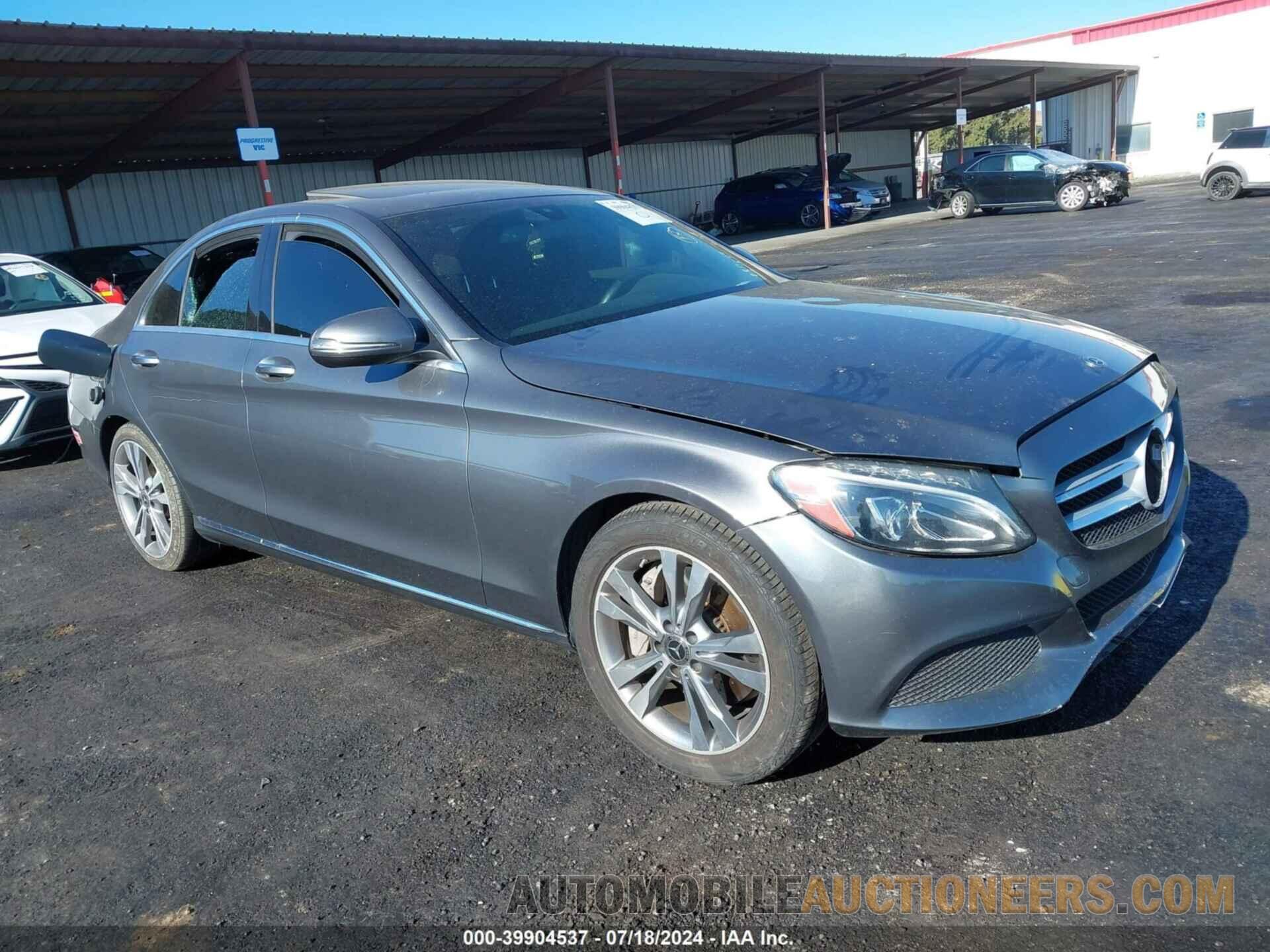 55SWF4HB9JU262333 MERCEDES-BENZ C 2018