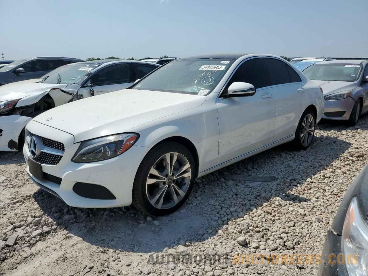 55SWF4HBXHU217346 MERCEDES-BENZ C-CLASS 2017