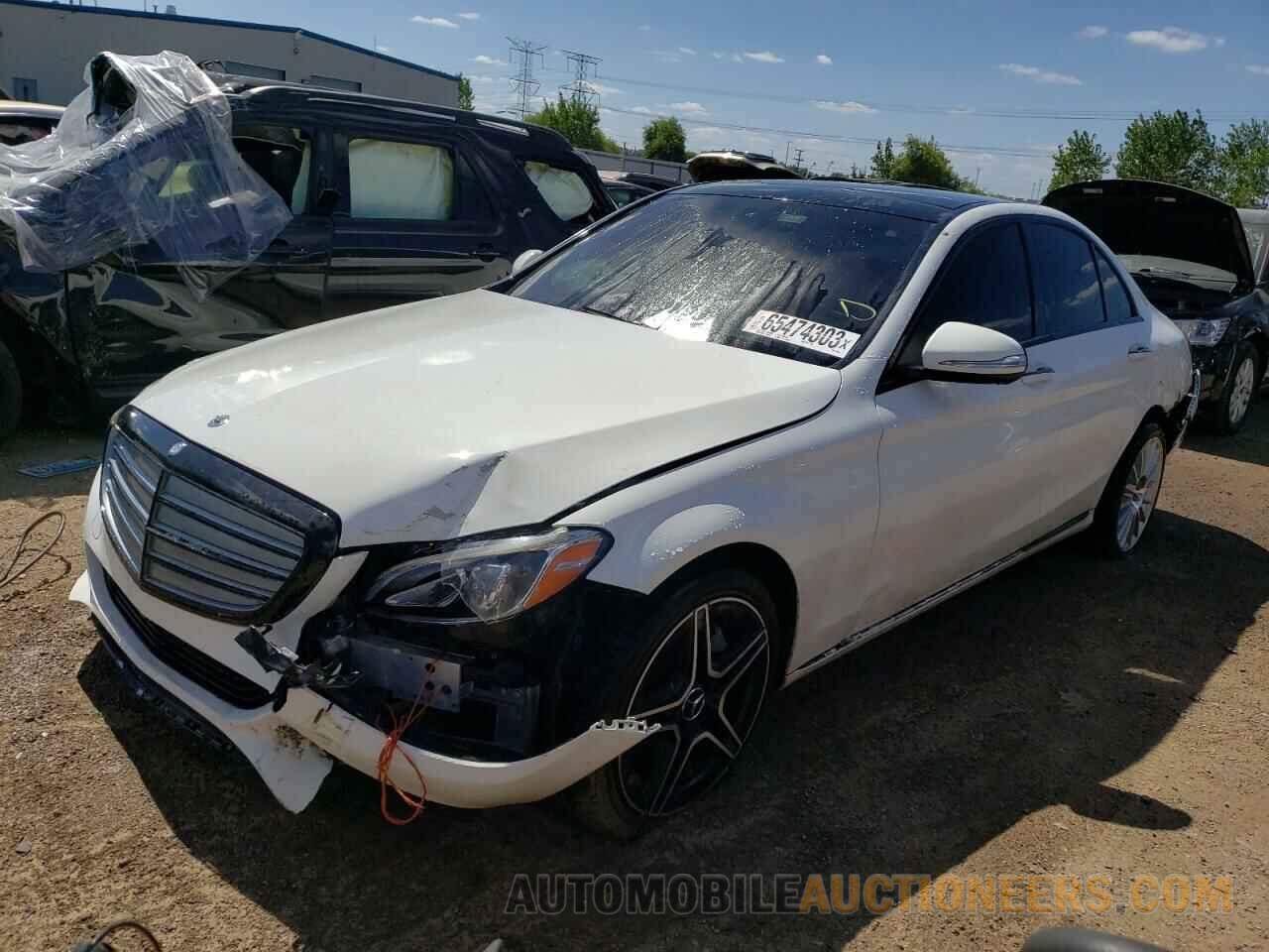 55SWF4JB0FU044850 MERCEDES-BENZ C-CLASS 2015