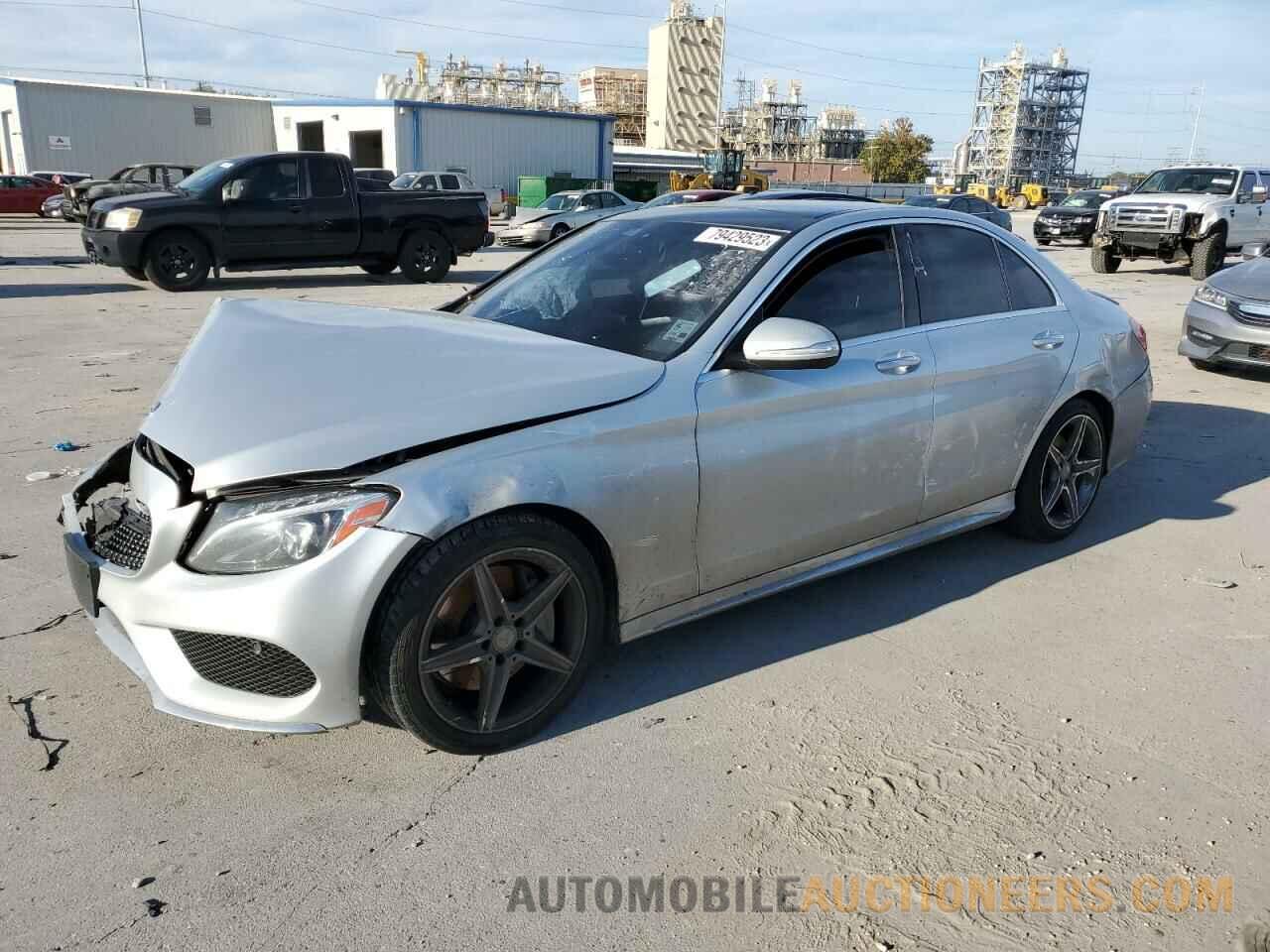 55SWF4JB0FU045142 MERCEDES-BENZ C-CLASS 2015