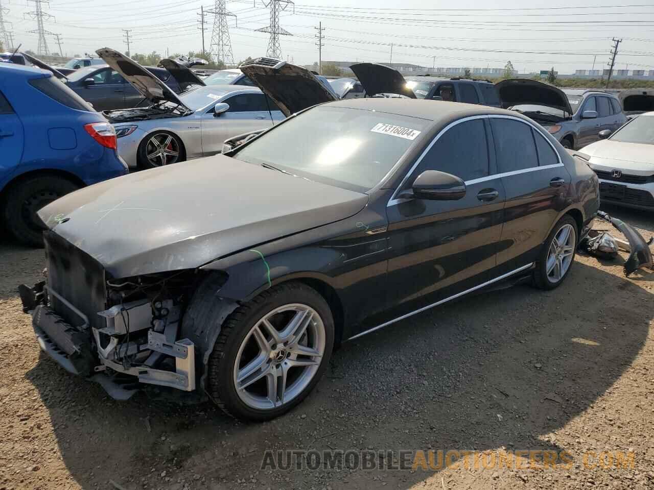 55SWF4JB0FU048381 MERCEDES-BENZ C-CLASS 2015