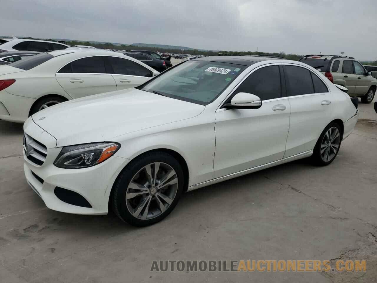 55SWF4JB0FU050857 MERCEDES-BENZ C-CLASS 2015