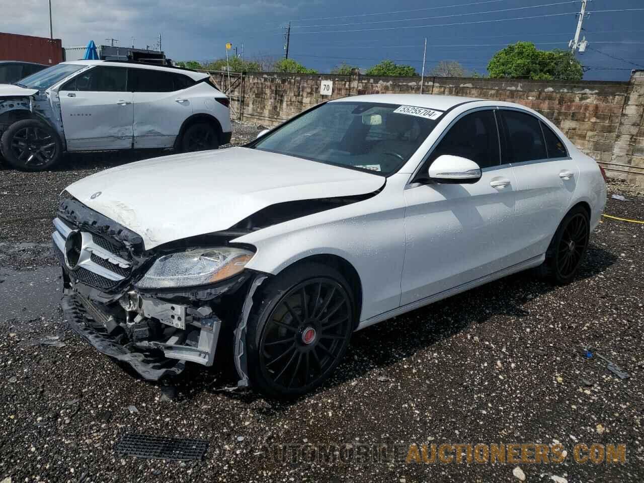 55SWF4JB0FU053757 MERCEDES-BENZ C-CLASS 2015