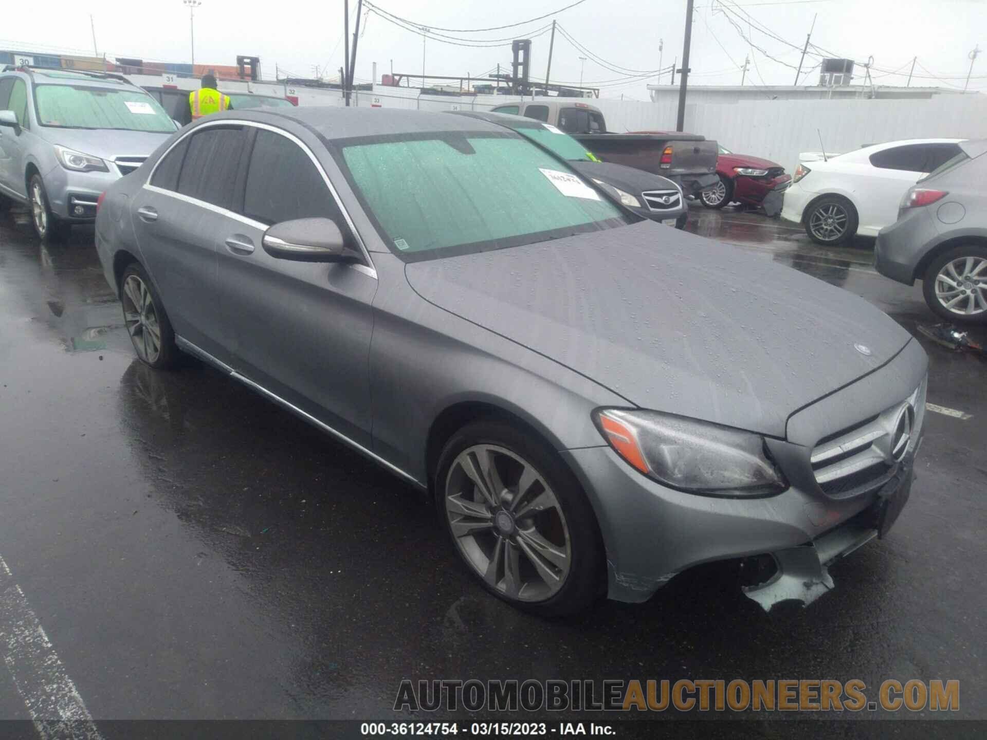 55SWF4JB0FU054830 MERCEDES-BENZ C-CLASS 2015