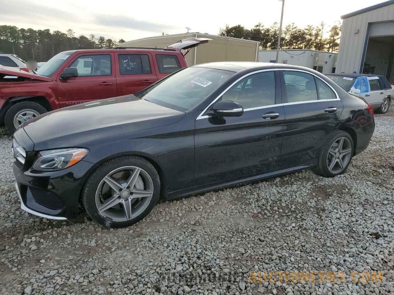 55SWF4JB0FU056383 MERCEDES-BENZ C-CLASS 2015