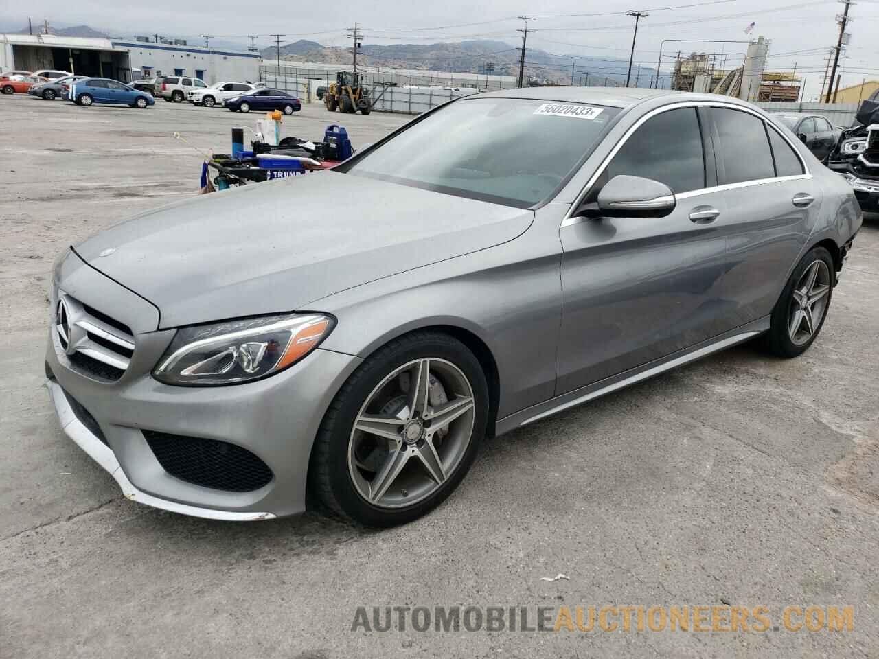 55SWF4JB0FU057307 MERCEDES-BENZ C-CLASS 2015