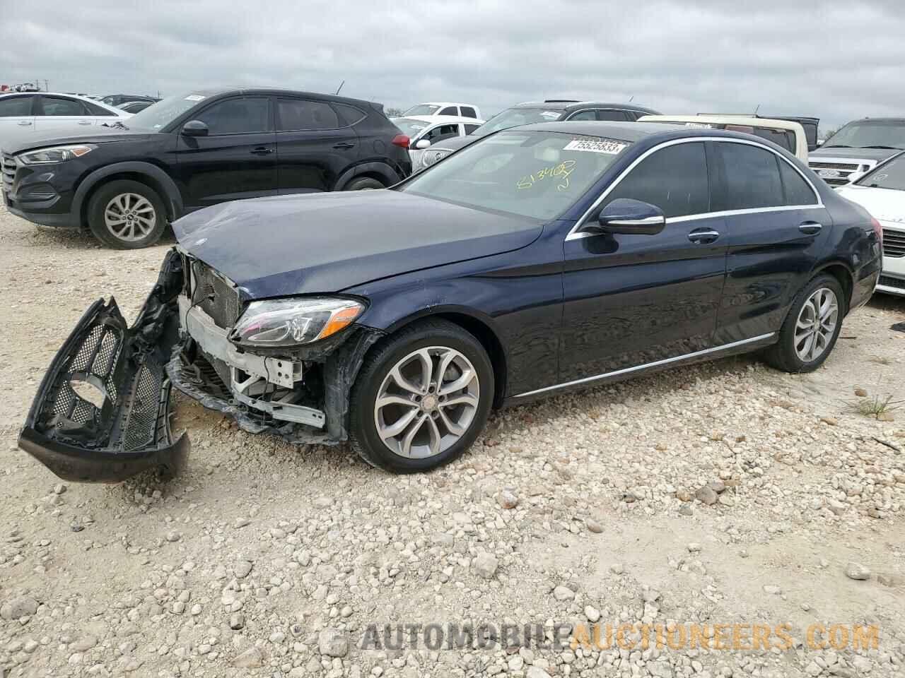 55SWF4JB0FU057310 MERCEDES-BENZ C-CLASS 2015