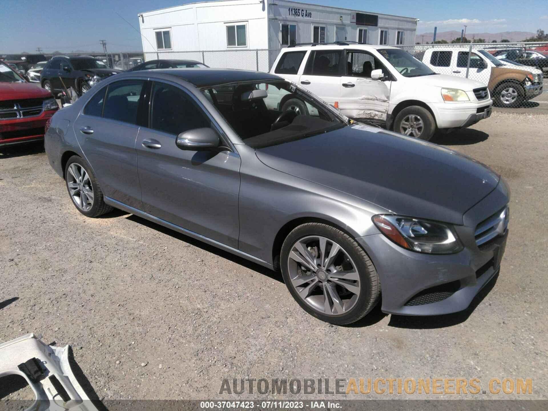 55SWF4JB0FU059865 MERCEDES-BENZ C-CLASS 2015