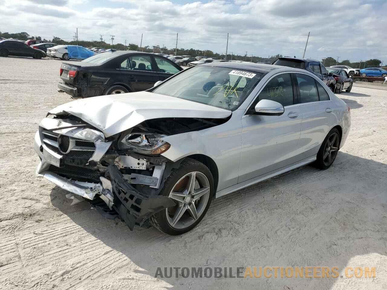 55SWF4JB0FU063141 MERCEDES-BENZ C-CLASS 2015