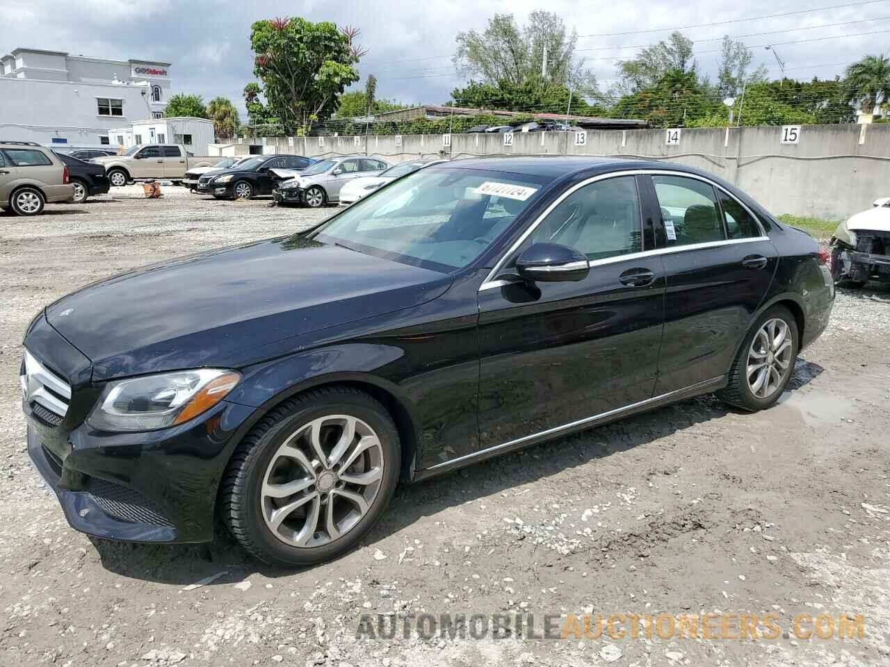 55SWF4JB0FU069859 MERCEDES-BENZ C-CLASS 2015