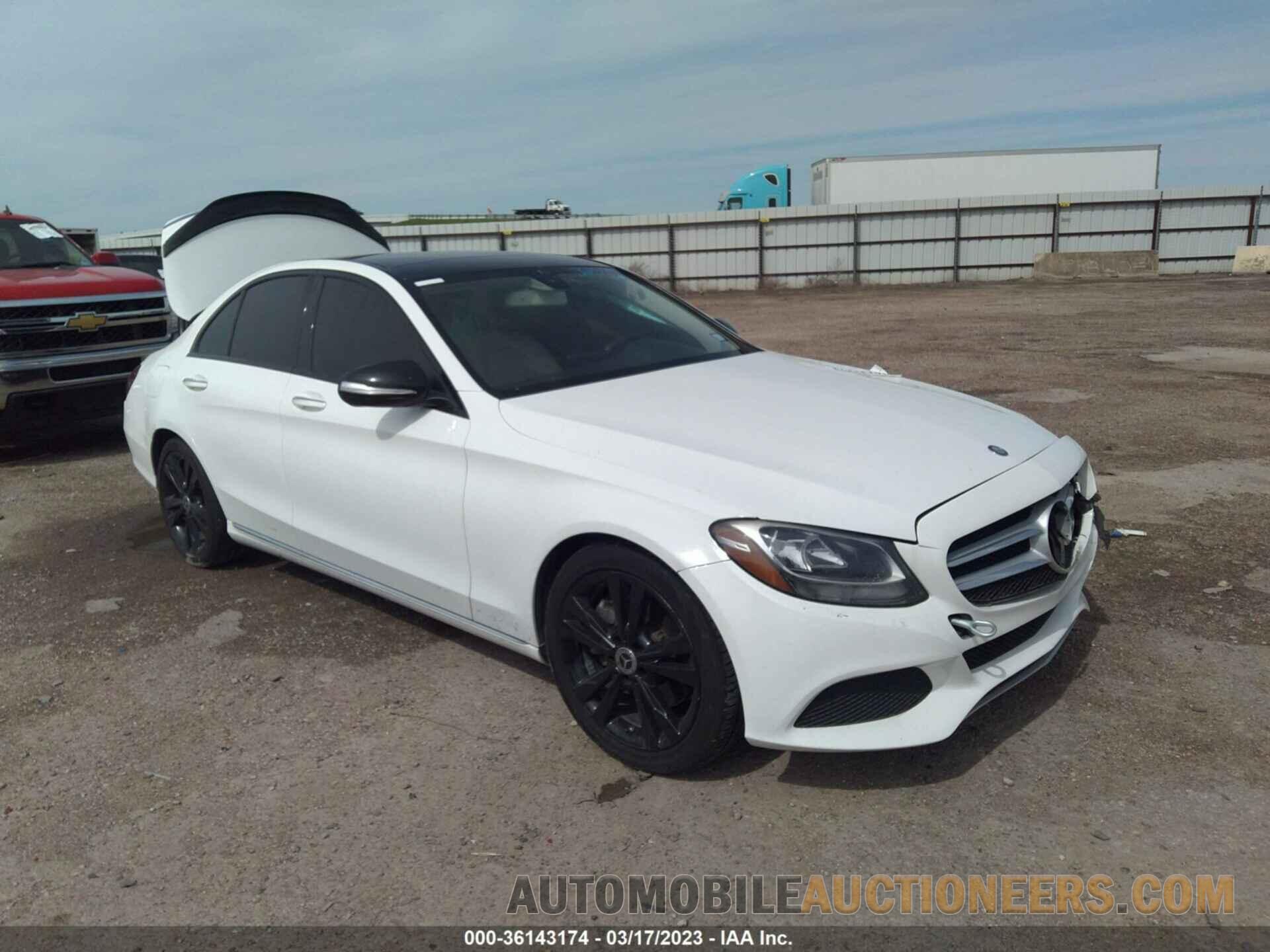 55SWF4JB0FU077041 MERCEDES-BENZ C-CLASS 2015