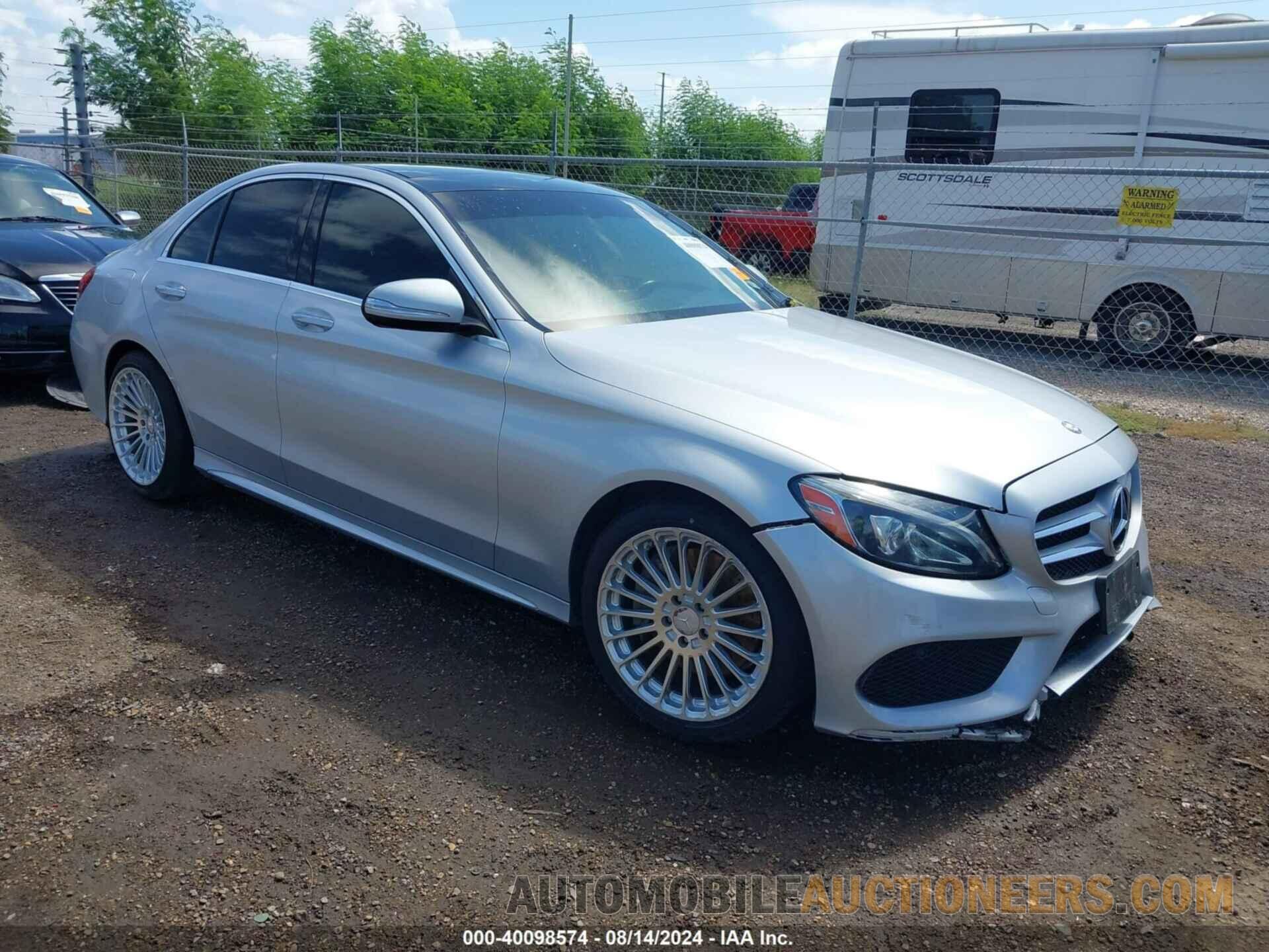 55SWF4JB0FU077296 MERCEDES-BENZ C 2015