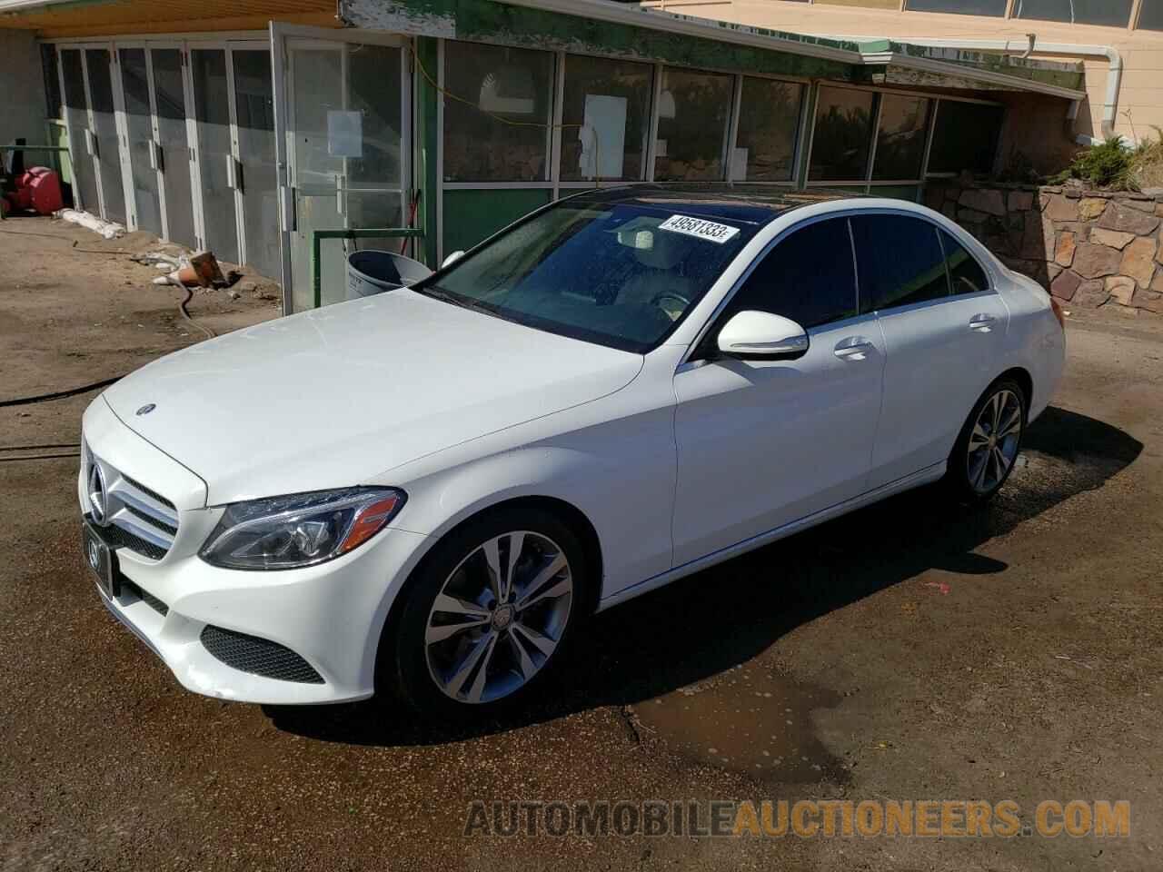 55SWF4JB0FU077959 MERCEDES-BENZ C-CLASS 2015