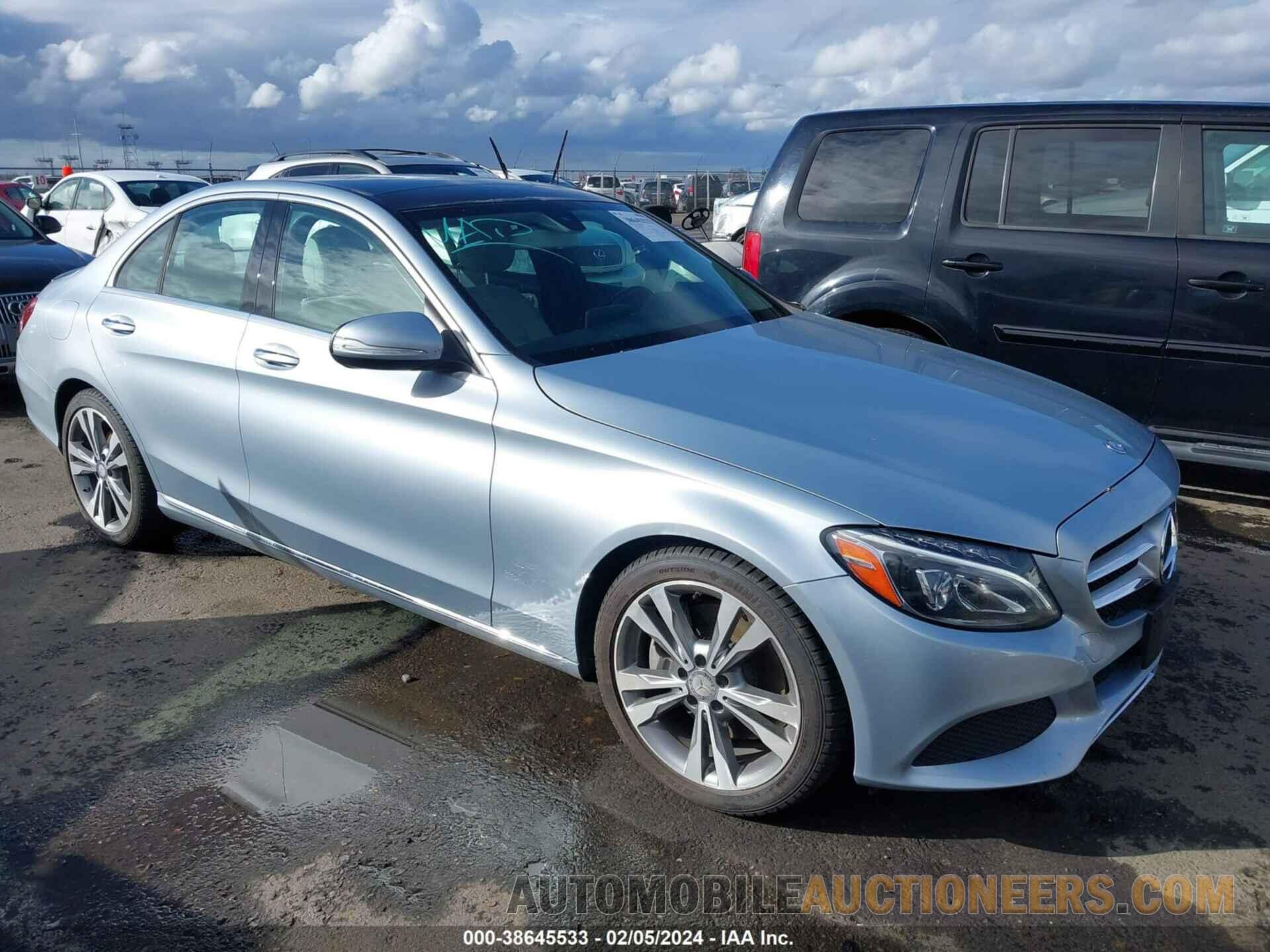 55SWF4JB0FU078500 MERCEDES-BENZ C 300 2015