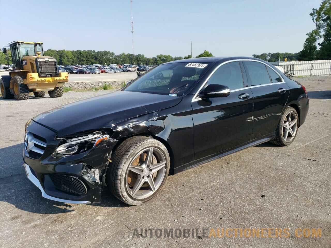 55SWF4JB0FU078769 MERCEDES-BENZ C-CLASS 2015