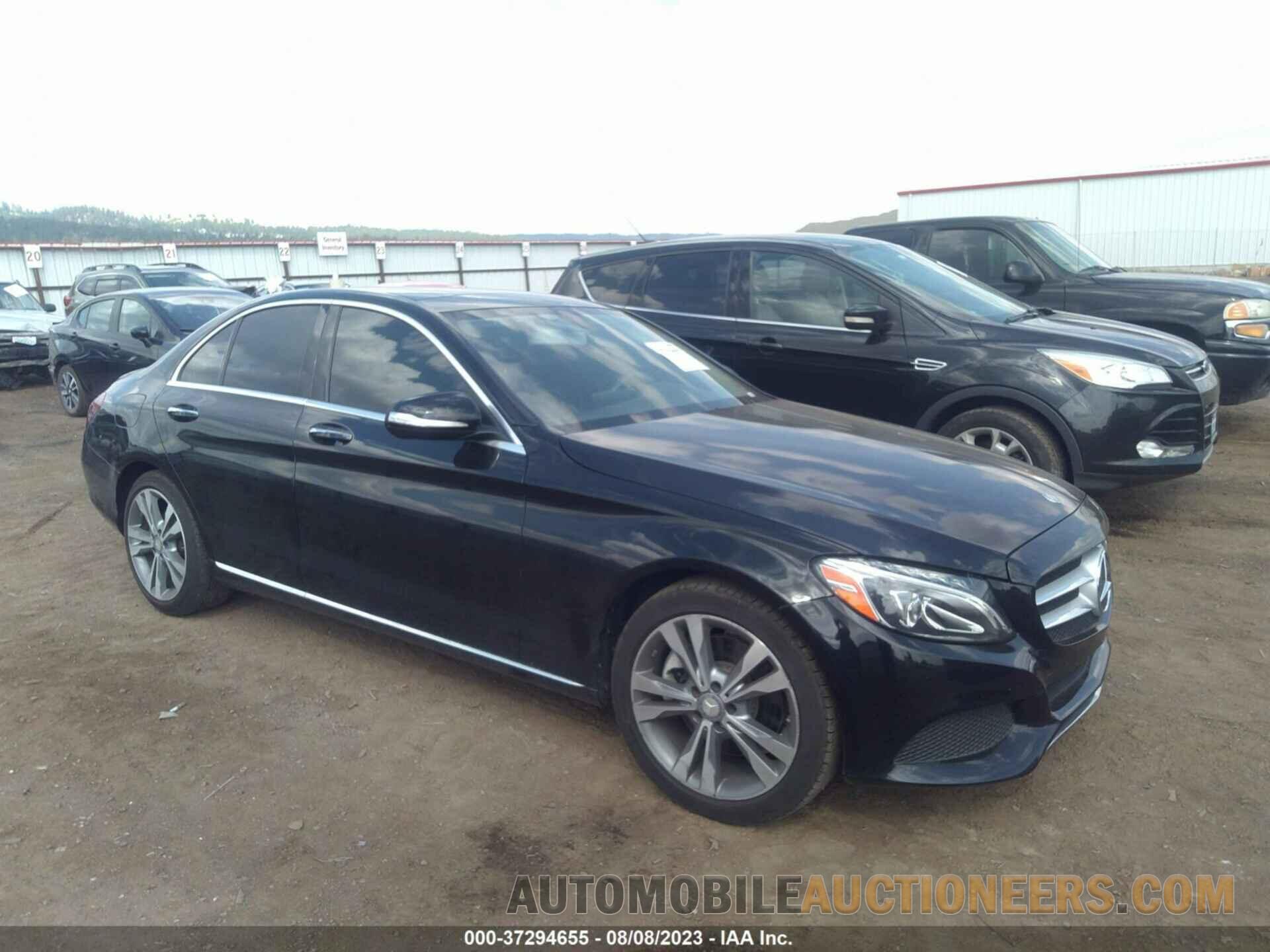 55SWF4JB0FU079257 MERCEDES-BENZ C-CLASS 2015