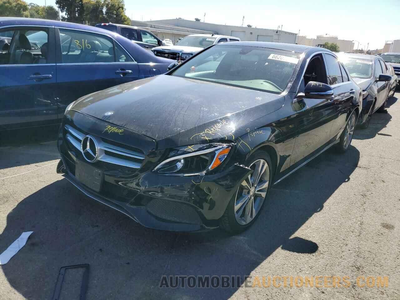 55SWF4JB0FU080537 MERCEDES-BENZ C-CLASS 2015