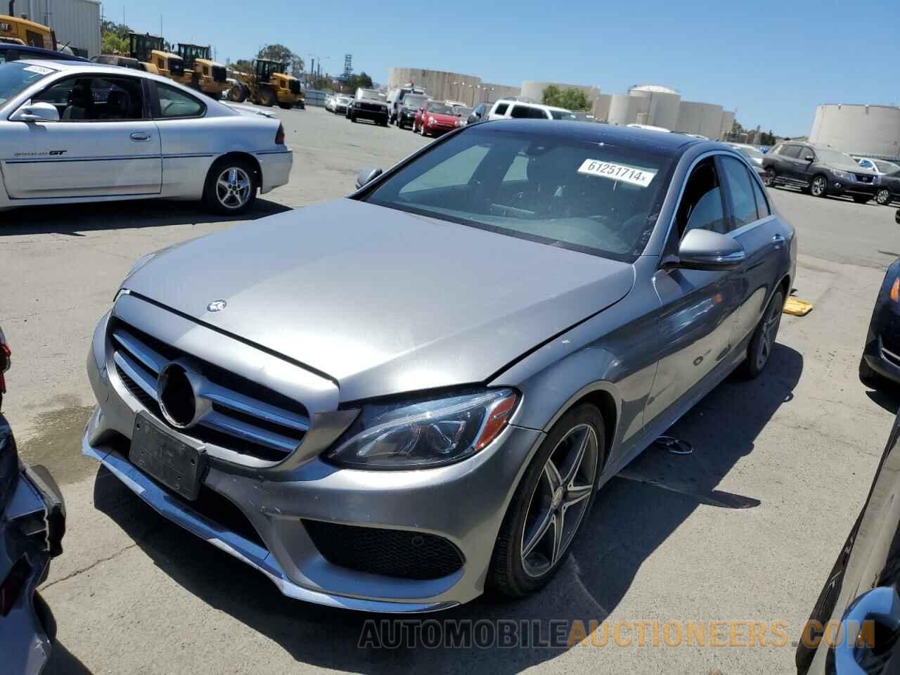 55SWF4JB0FU083129 MERCEDES-BENZ C-CLASS 2015