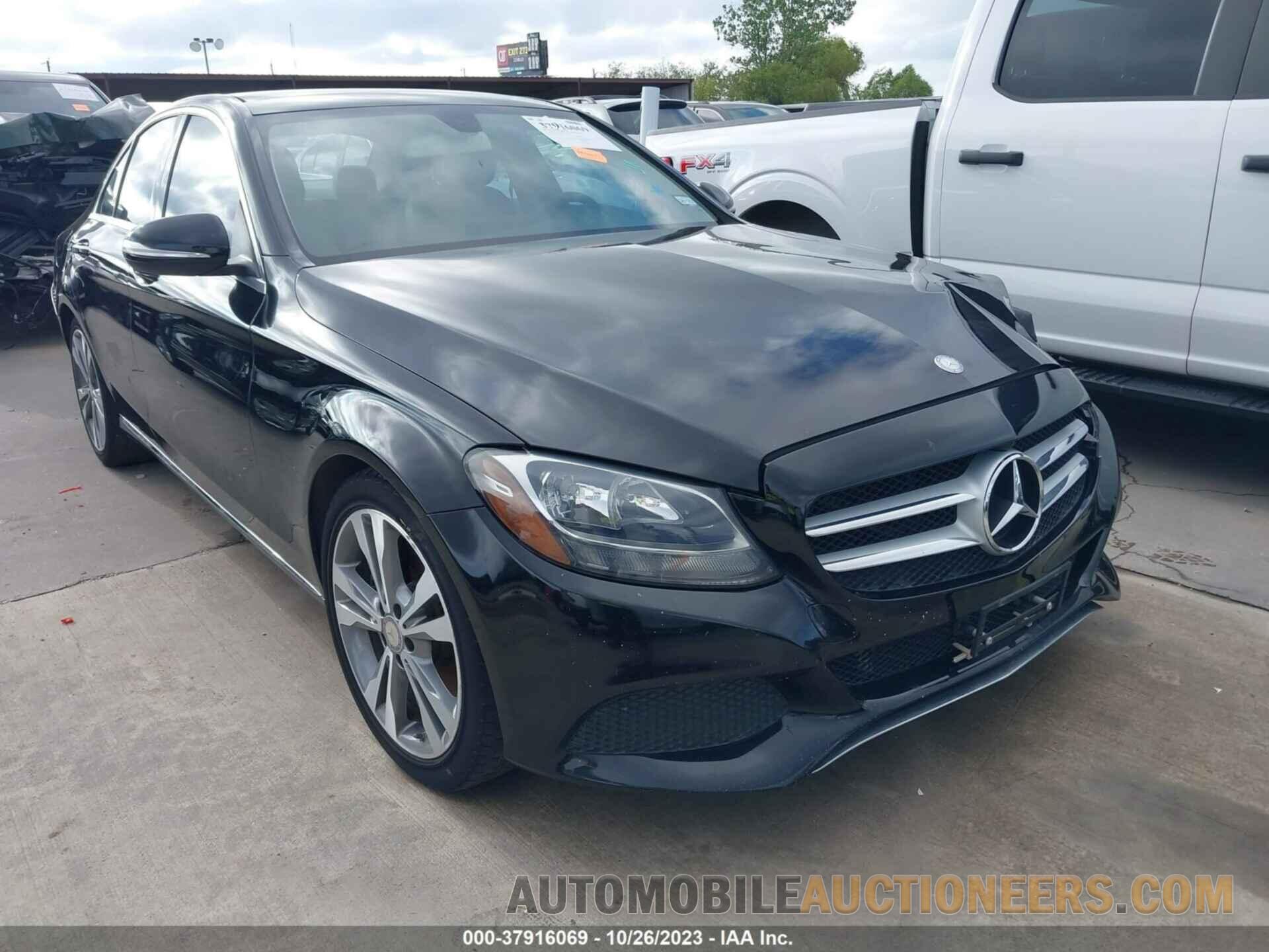 55SWF4JB0FU085480 MERCEDES-BENZ C-CLASS 2015