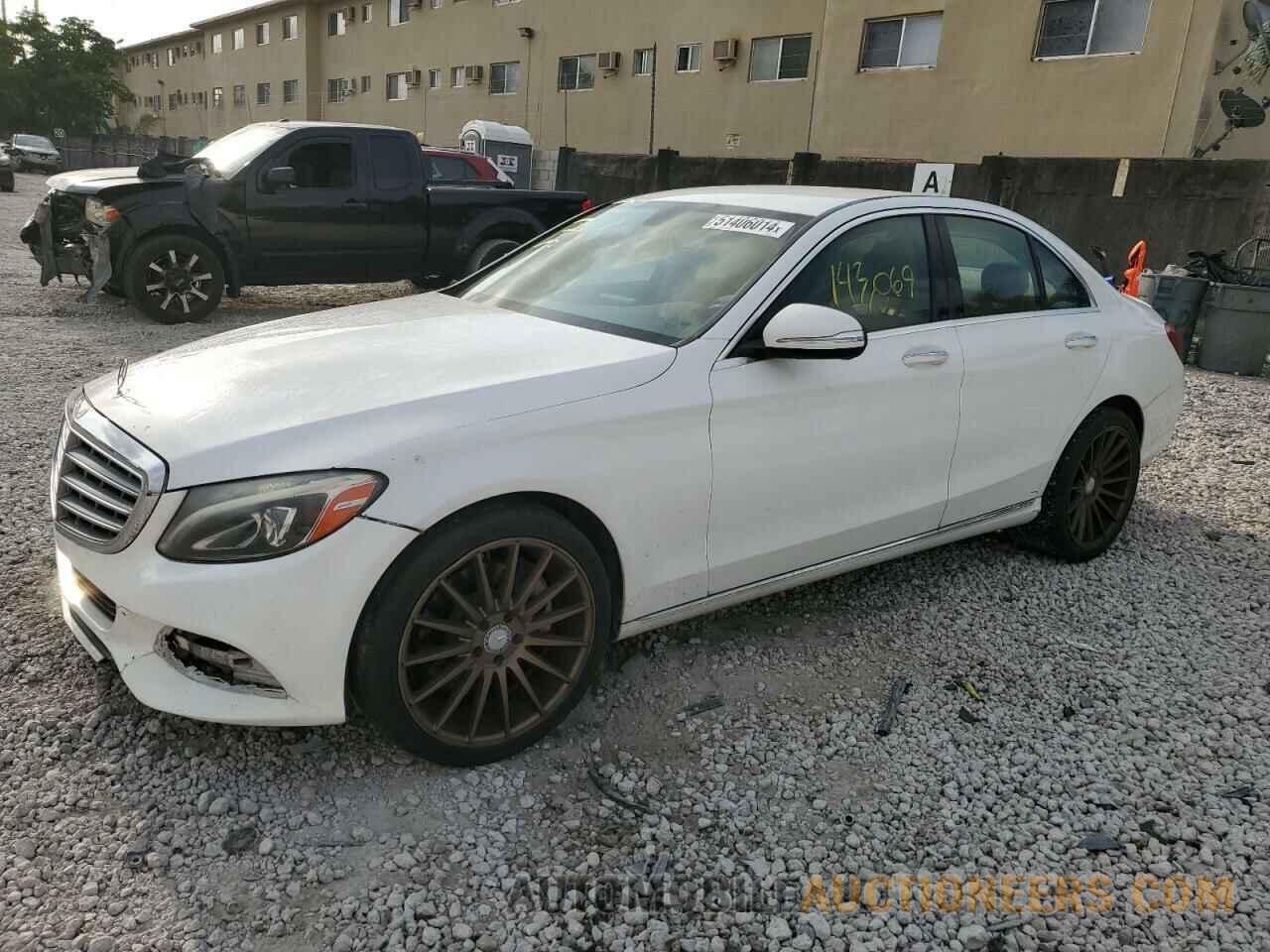 55SWF4JB0FU085771 MERCEDES-BENZ C-CLASS 2015