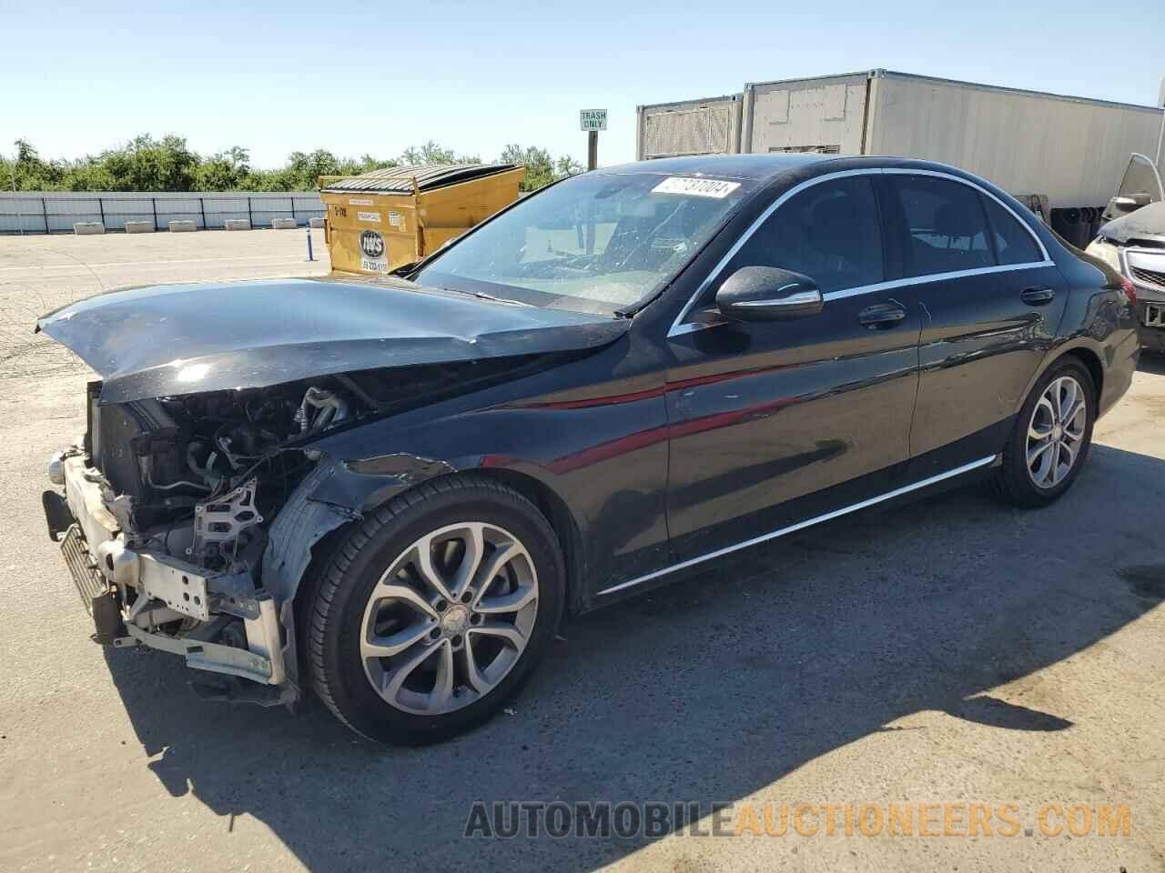 55SWF4JB0FU088282 MERCEDES-BENZ C-CLASS 2015