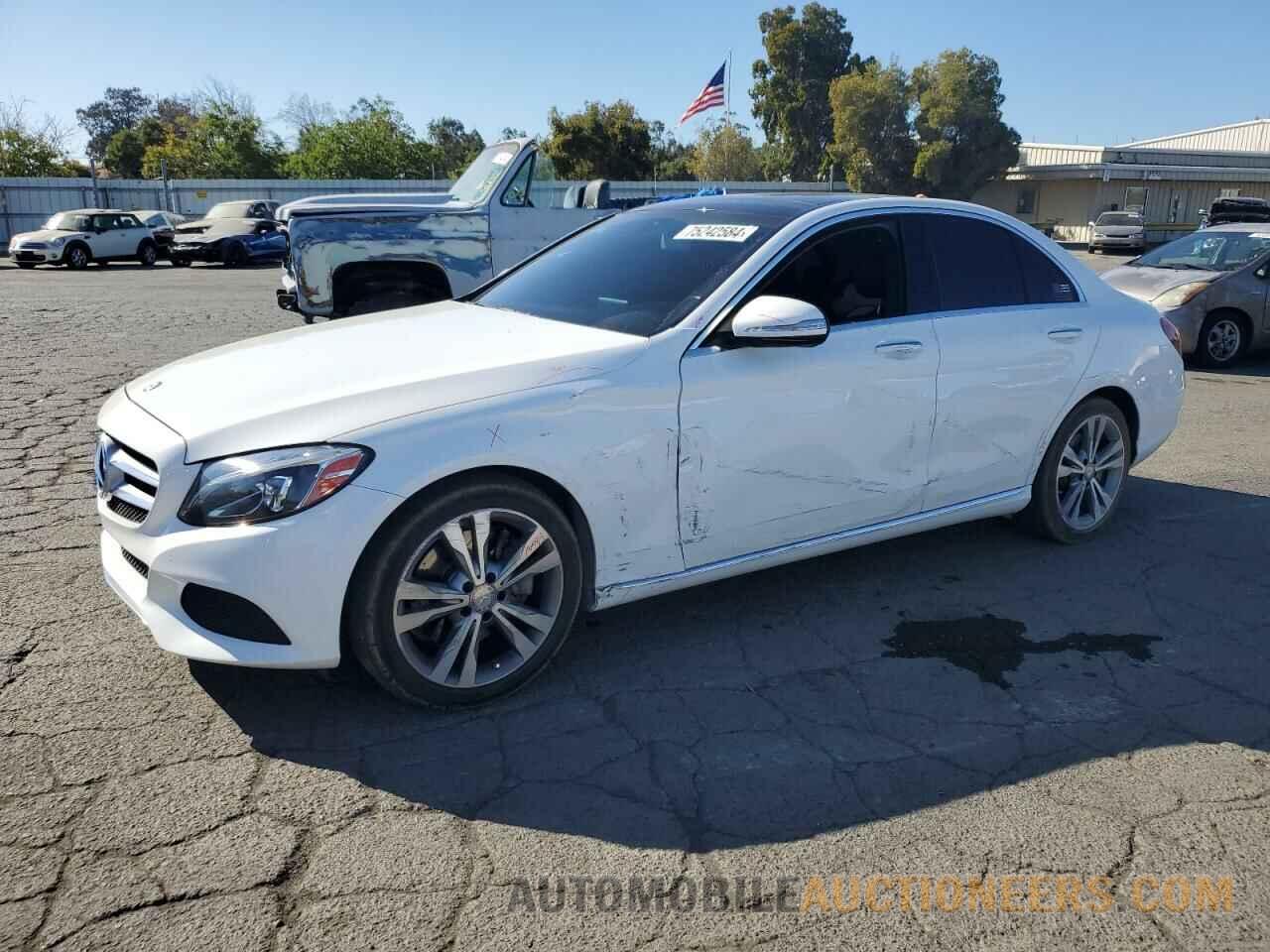 55SWF4JB0FU090128 MERCEDES-BENZ C-CLASS 2015