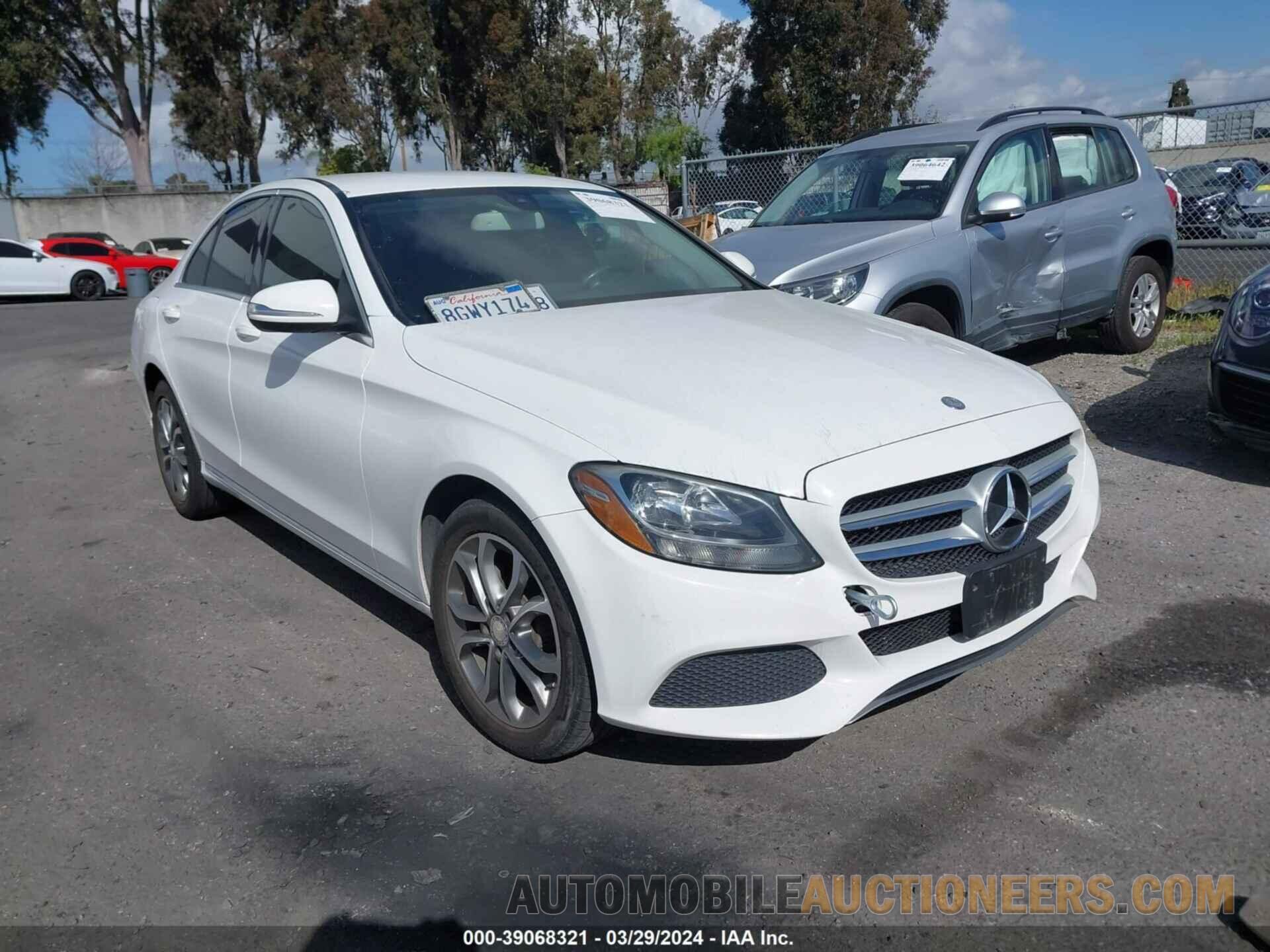 55SWF4JB0FU091750 MERCEDES-BENZ C 300 2015