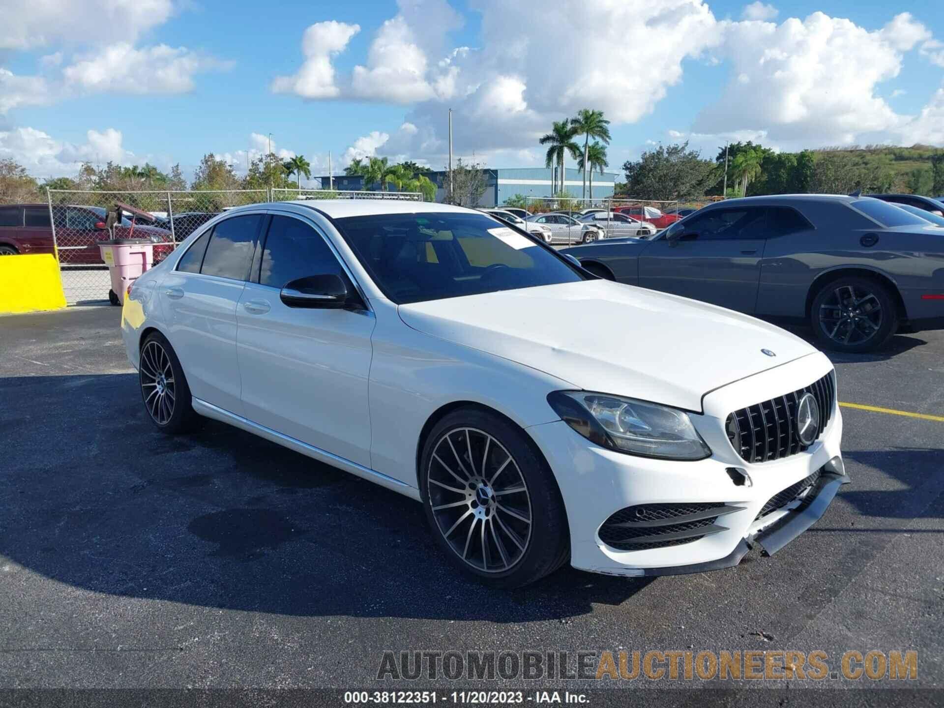 55SWF4JB0FU092509 MERCEDES-BENZ C 300 2015