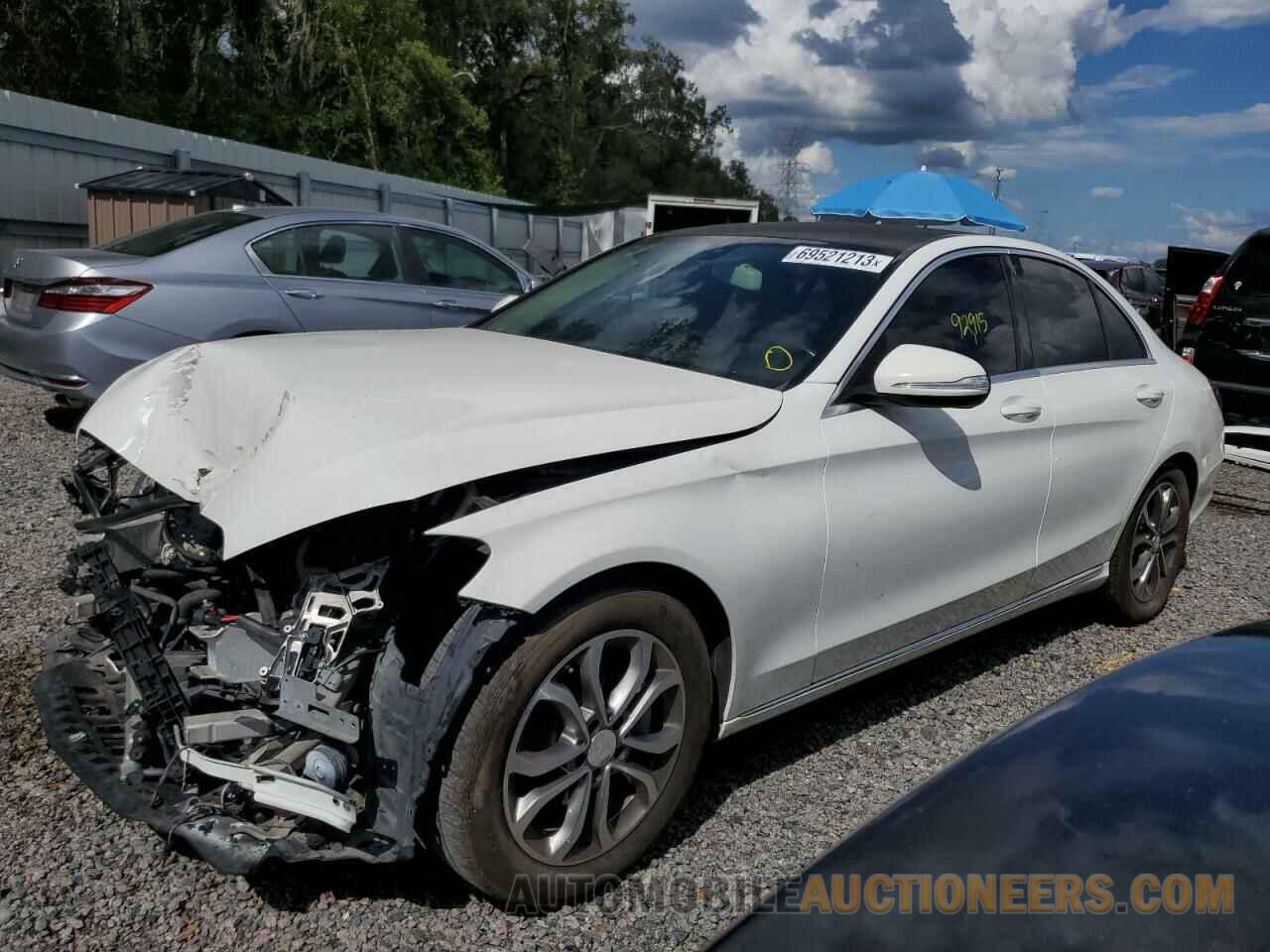 55SWF4JB0FU095068 MERCEDES-BENZ C-CLASS 2015