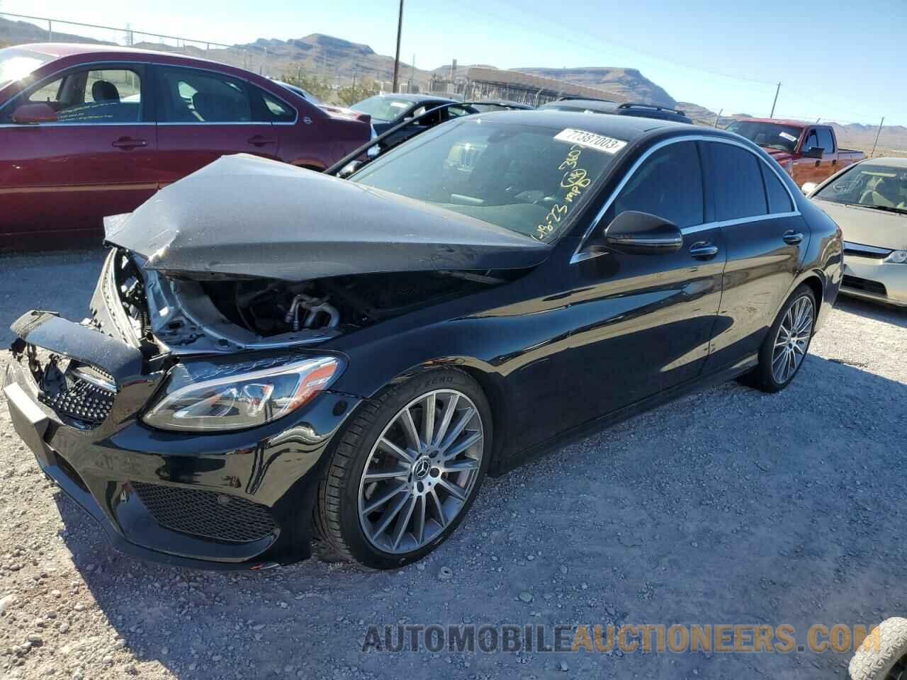 55SWF4JB0GU105499 MERCEDES-BENZ C-CLASS 2016