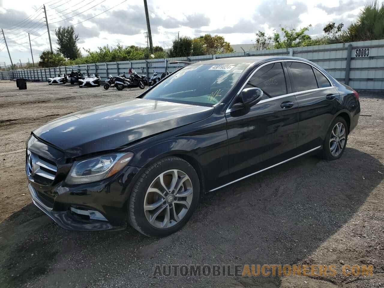 55SWF4JB0GU105941 MERCEDES-BENZ C-CLASS 2016