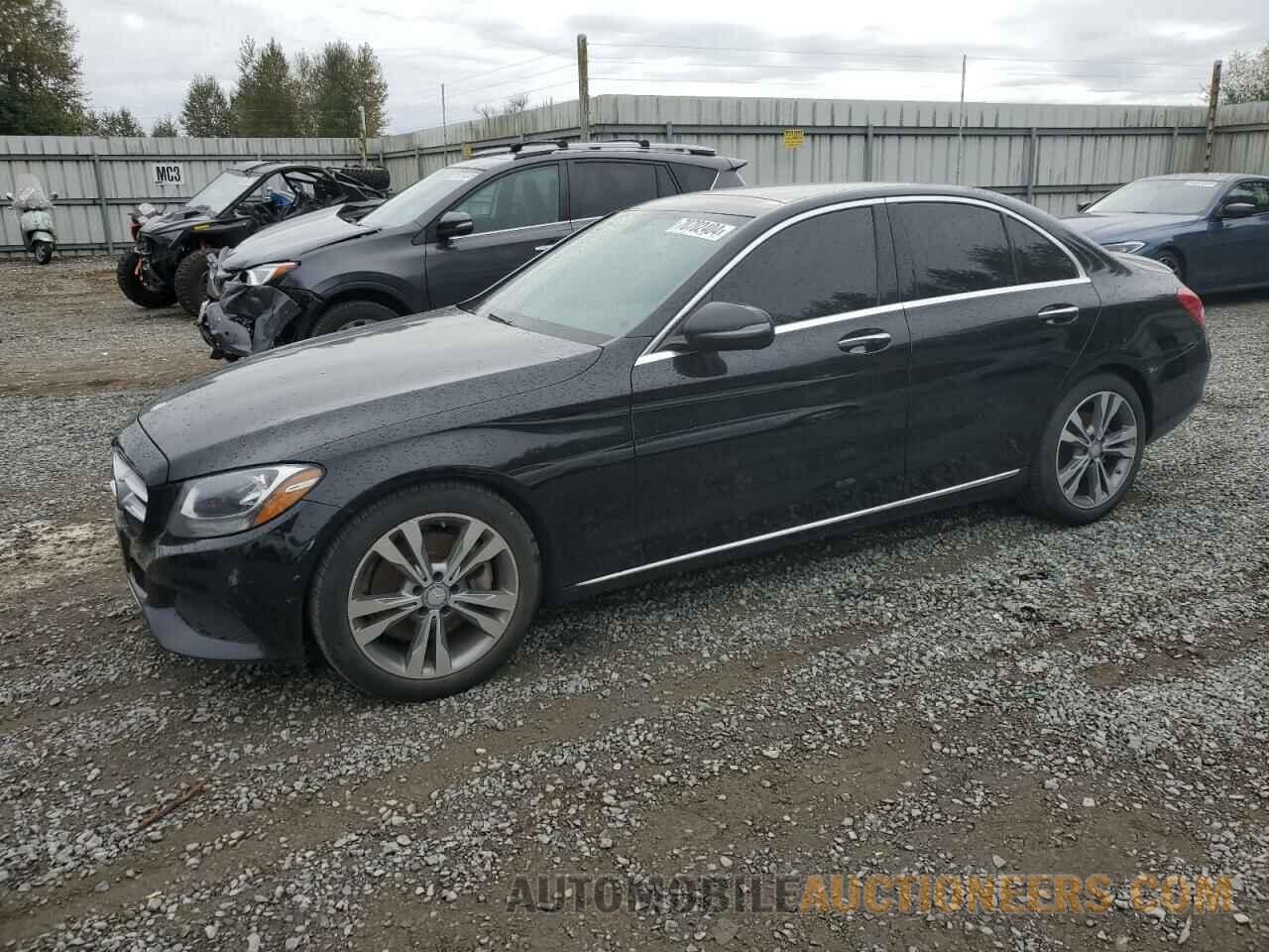 55SWF4JB0GU107043 MERCEDES-BENZ C-CLASS 2016