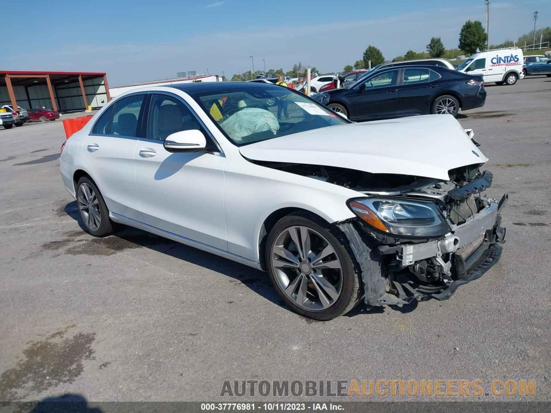 55SWF4JB0GU119130 MERCEDES-BENZ C-CLASS 2016