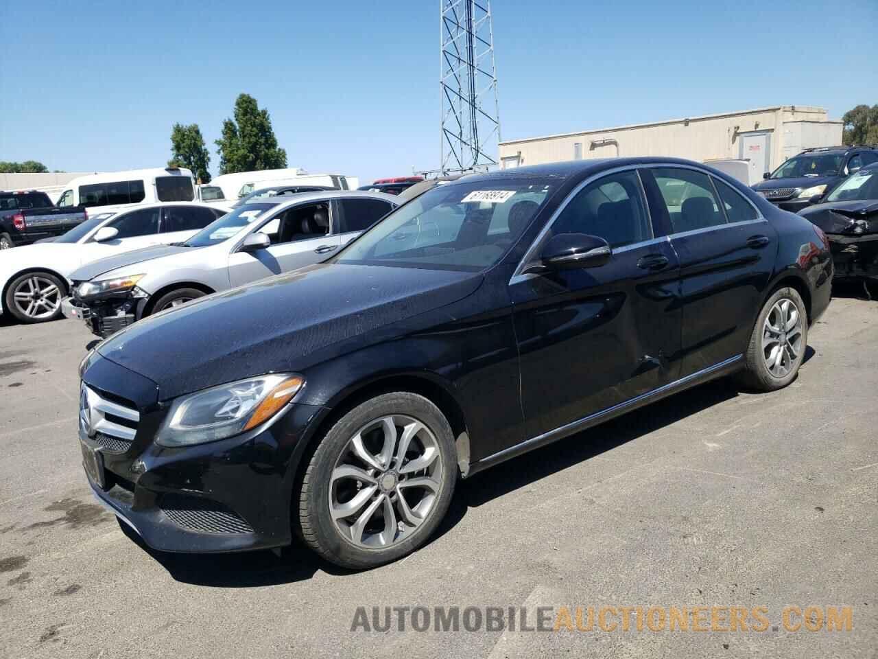 55SWF4JB0GU122982 MERCEDES-BENZ C-CLASS 2016