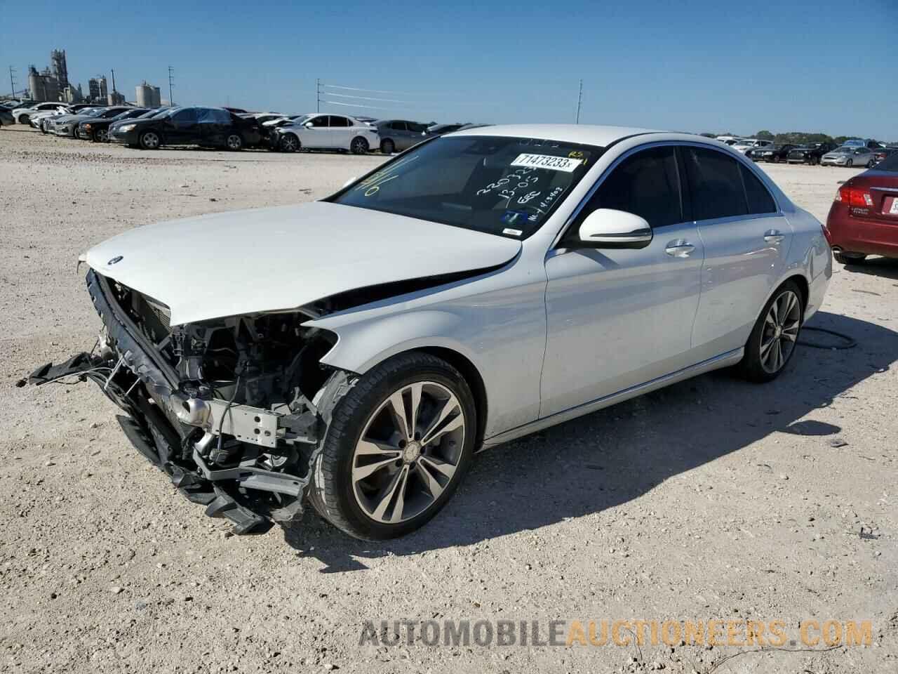 55SWF4JB0GU130368 MERCEDES-BENZ C-CLASS 2016