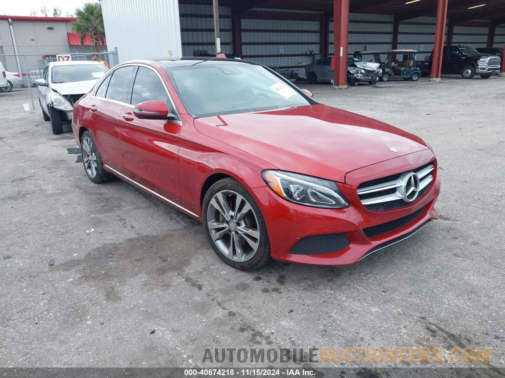 55SWF4JB0GU132007 MERCEDES-BENZ C-CLASS 2016