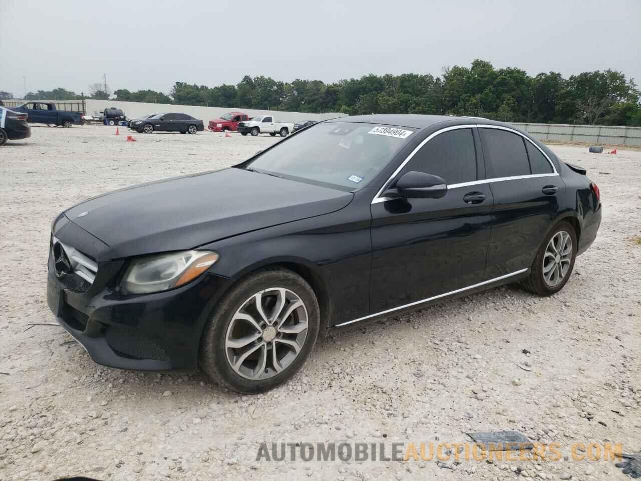 55SWF4JB0GU133027 MERCEDES-BENZ C-CLASS 2016