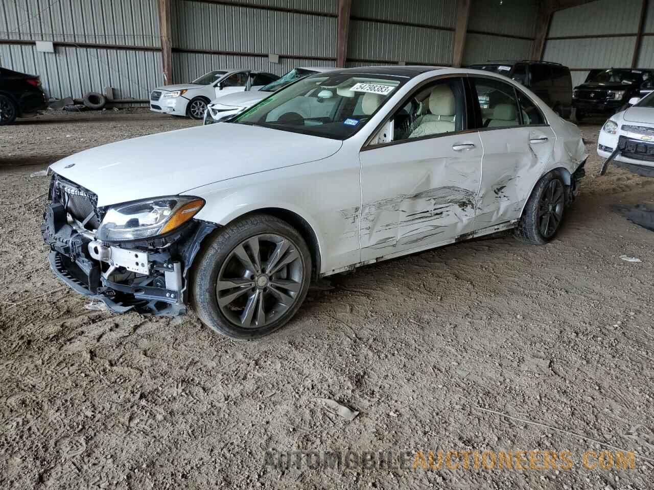 55SWF4JB0GU143847 MERCEDES-BENZ C-CLASS 2016