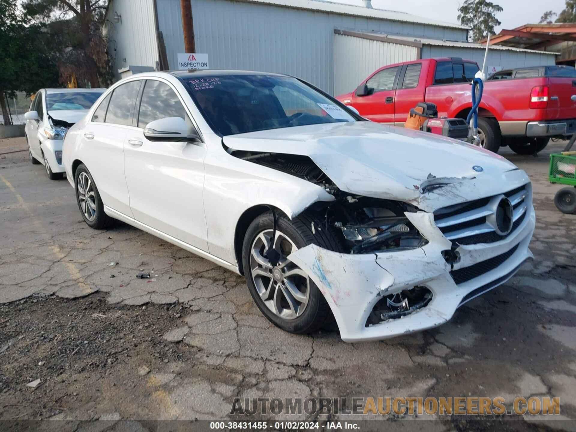 55SWF4JB0GU149468 MERCEDES-BENZ C 300 2016