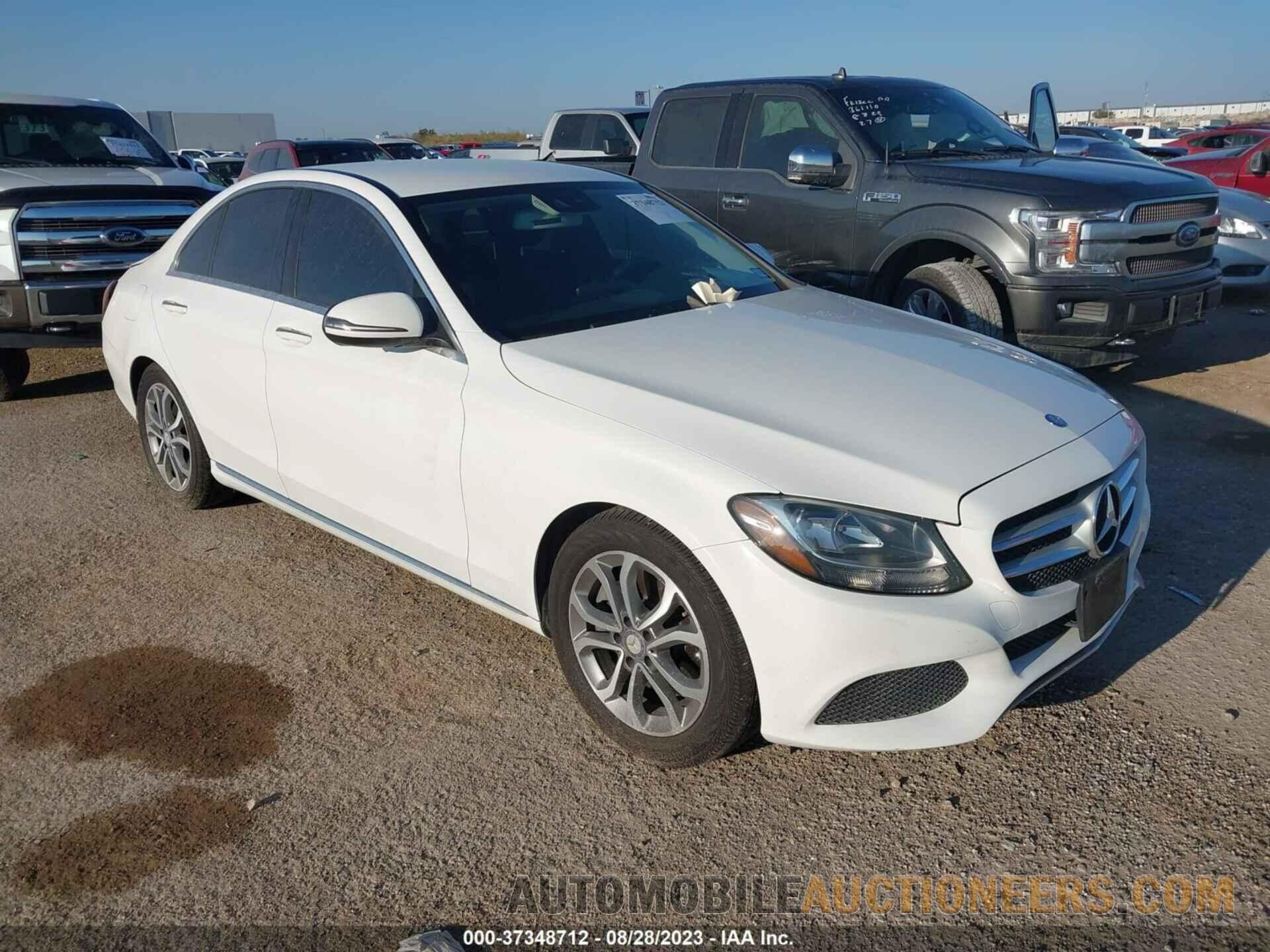 55SWF4JB0GU159997 MERCEDES-BENZ C-CLASS 2016