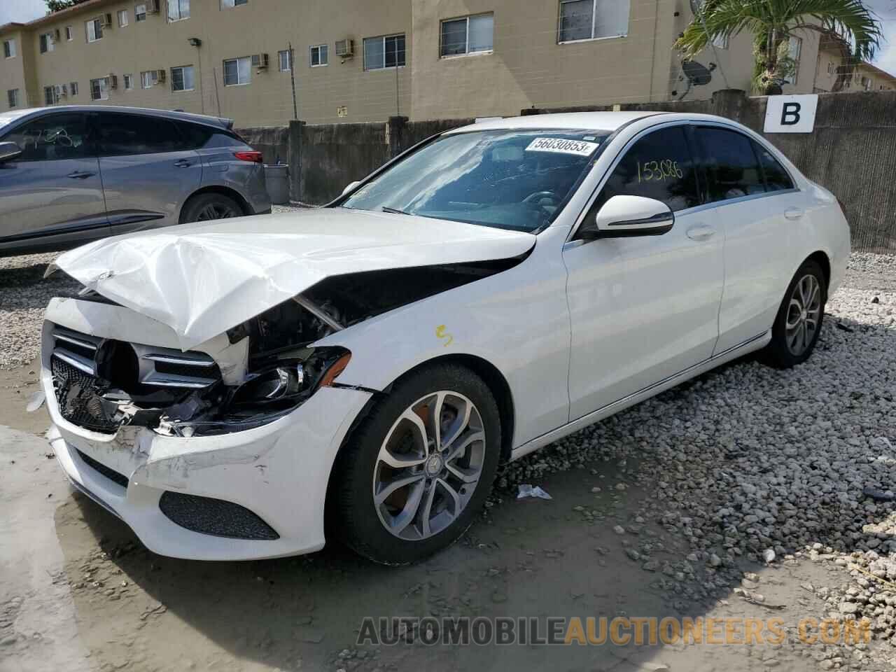 55SWF4JB0GU168134 MERCEDES-BENZ C-CLASS 2016