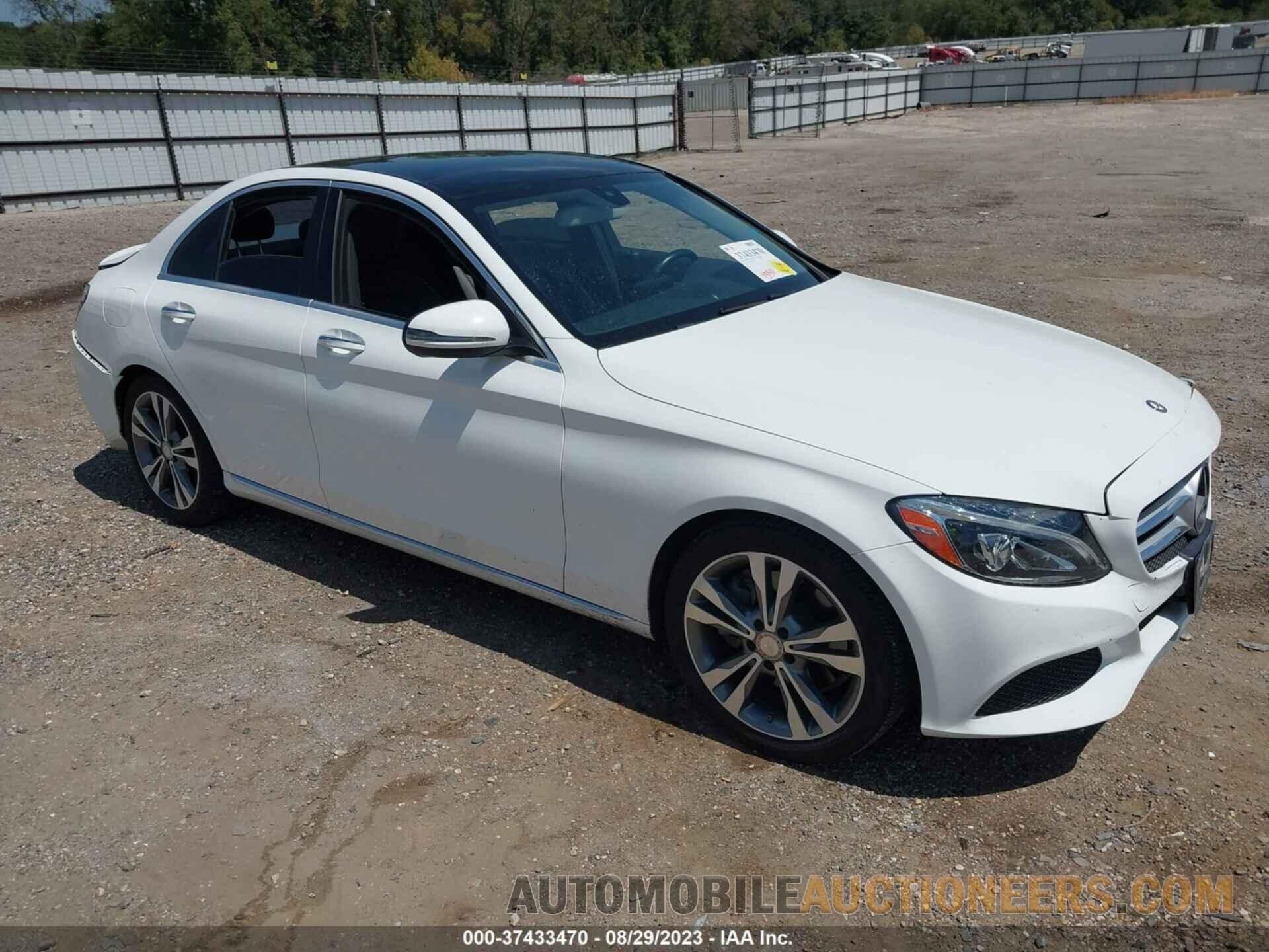 55SWF4JB0GU177142 MERCEDES-BENZ C-CLASS 2016