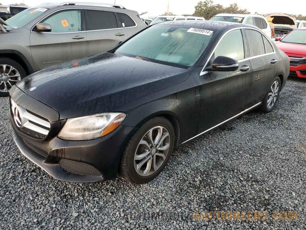 55SWF4JB0HU180267 MERCEDES-BENZ C-CLASS 2017