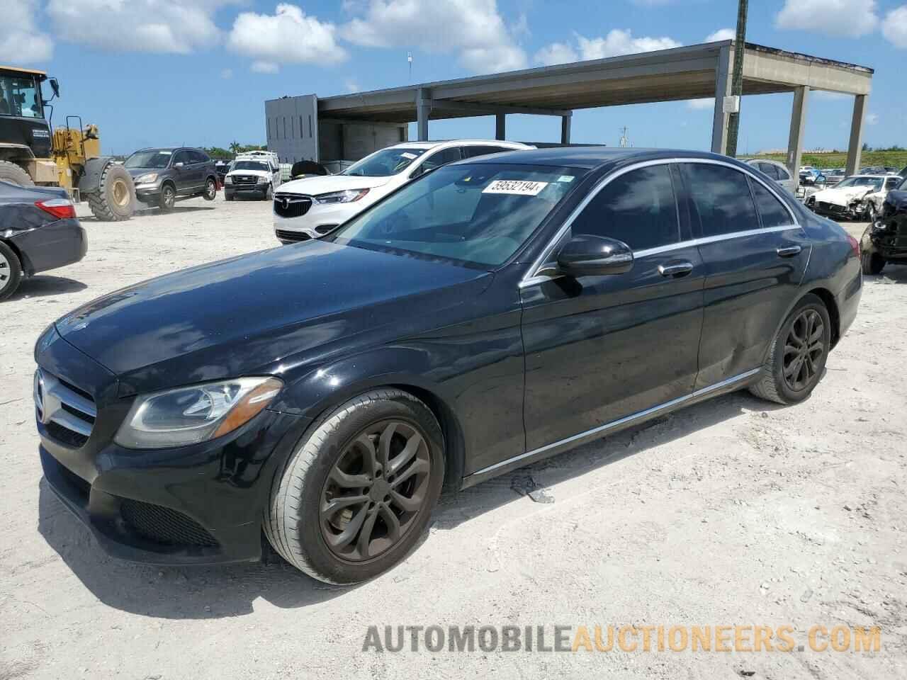 55SWF4JB0HU185873 MERCEDES-BENZ C-CLASS 2017