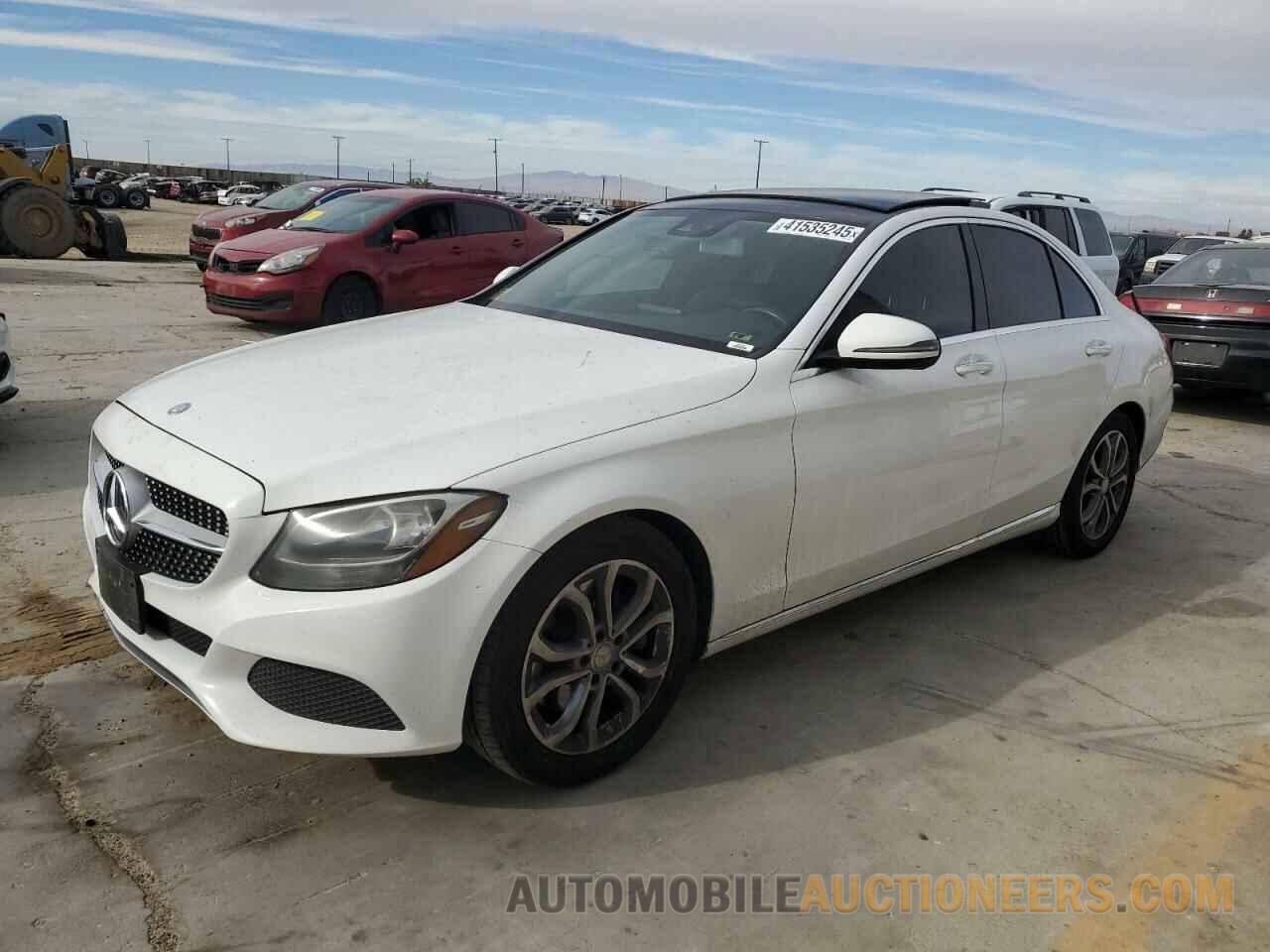 55SWF4JB0HU186571 MERCEDES-BENZ C-CLASS 2017